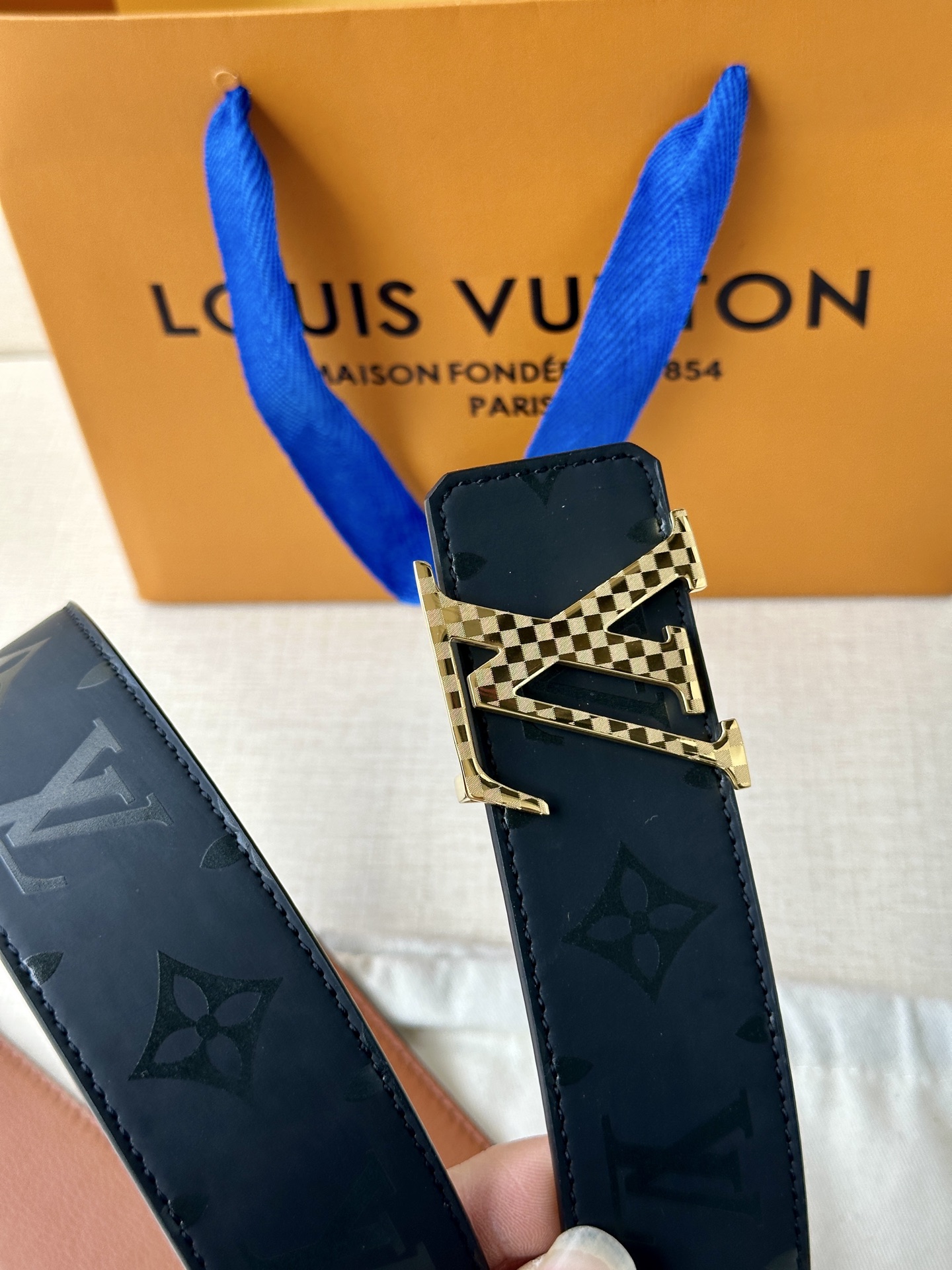 Louis Vuitton Leather Belt S-m-l