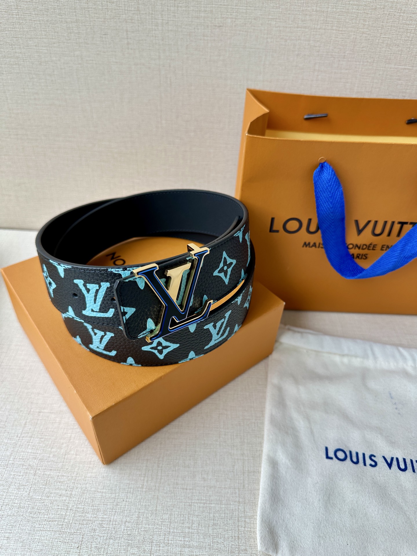 Louis Vuitton Basic Belt Cow Leather S-m-l