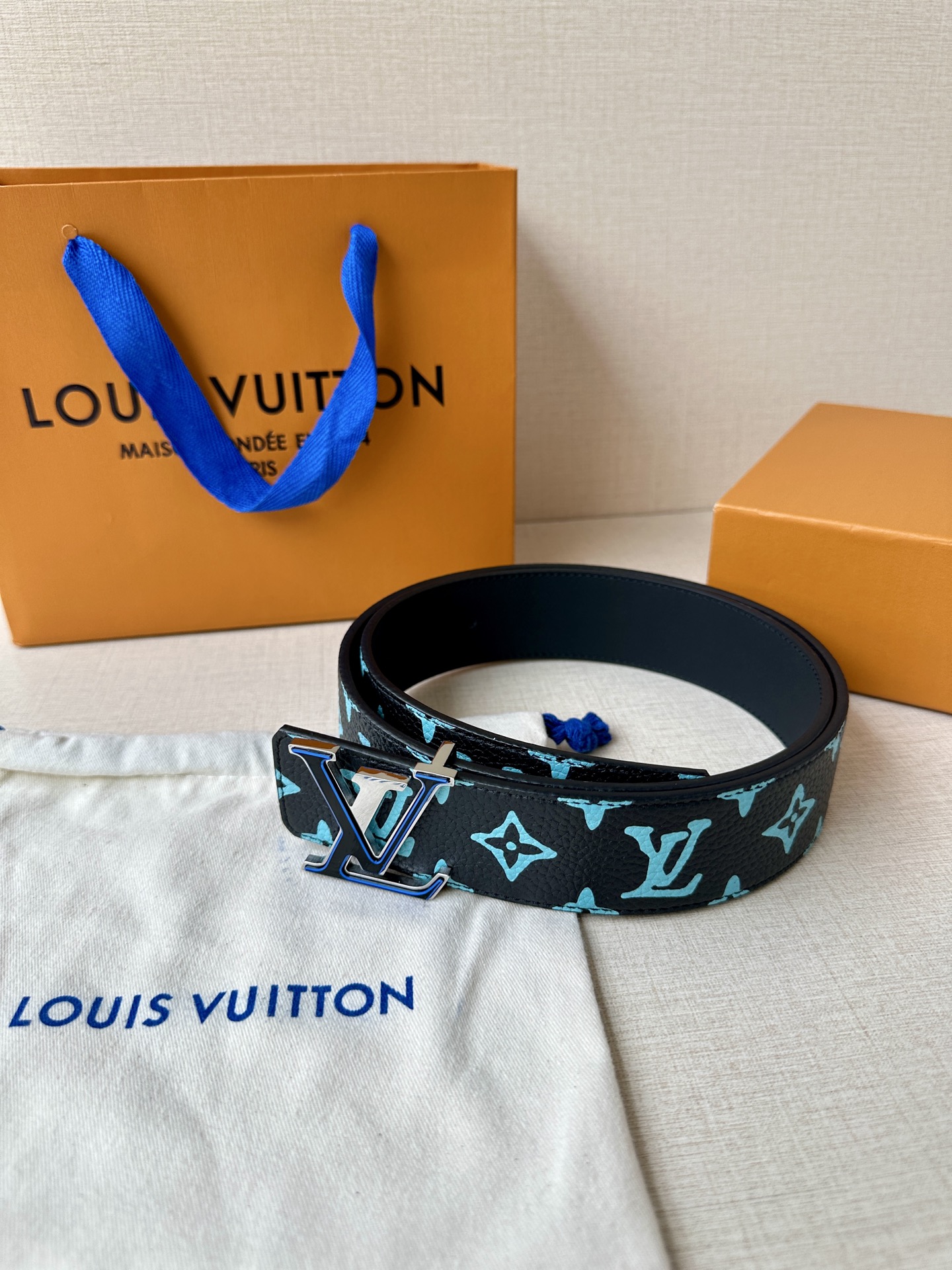 Louis Vuitton Basic Belt Cow Leather S-m-l