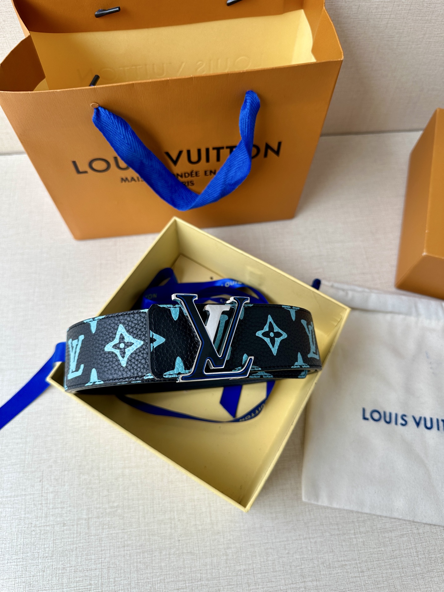 Louis Vuitton Basic Belt Cow Leather S-m-l