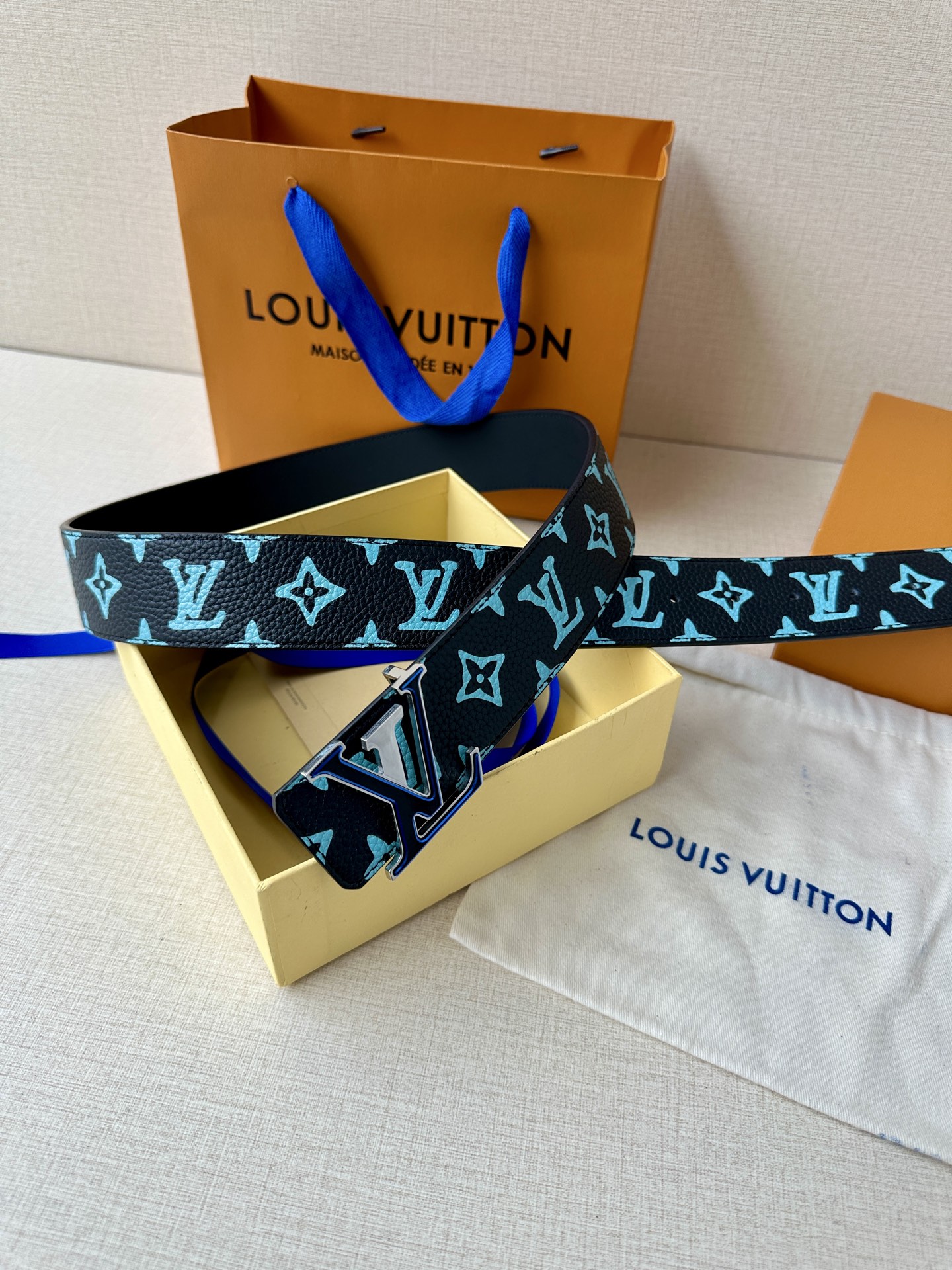 Louis Vuitton Basic Belt Cow Leather S-m-l