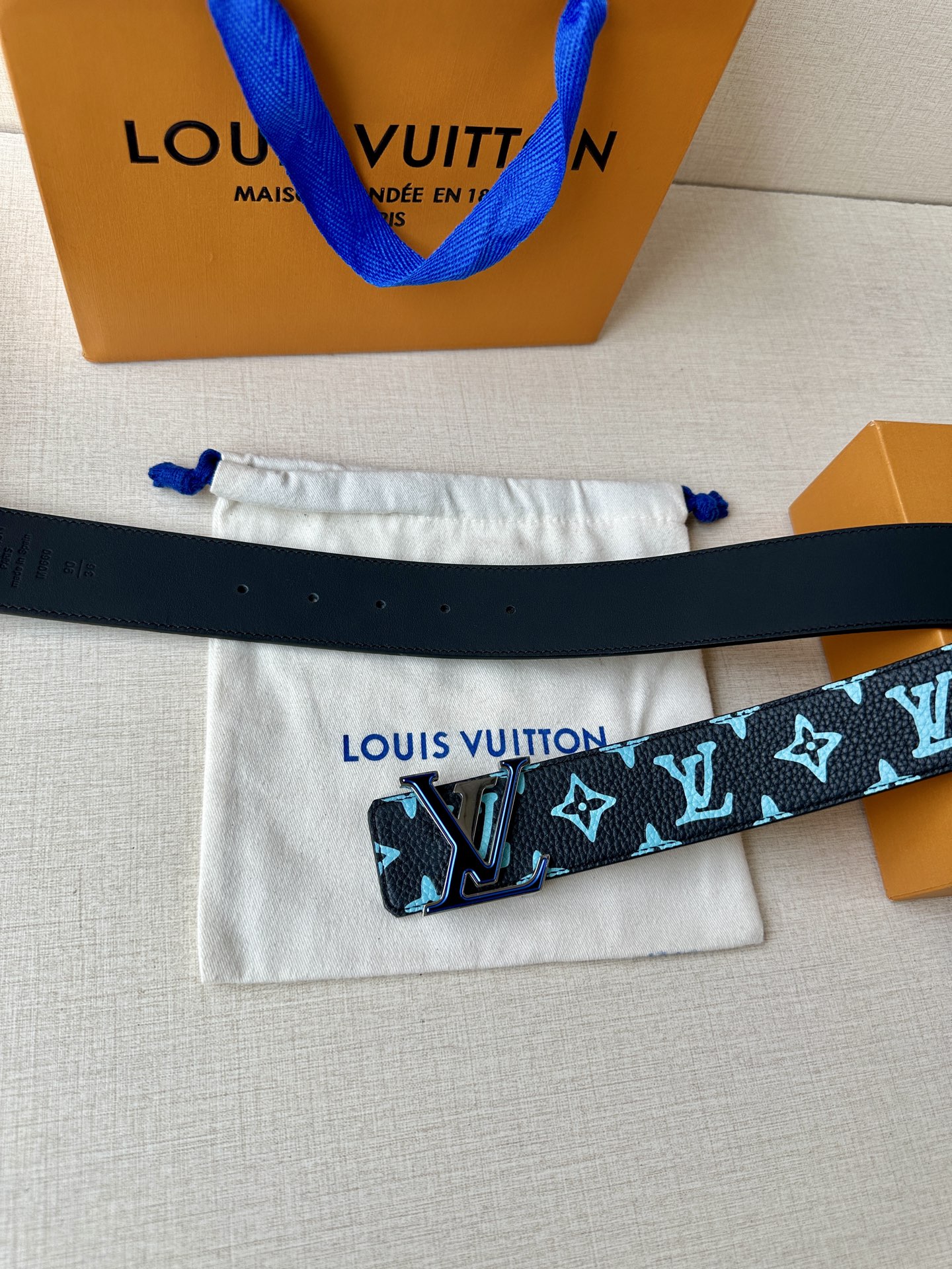 Louis Vuitton Basic Belt Cow Leather S-m-l