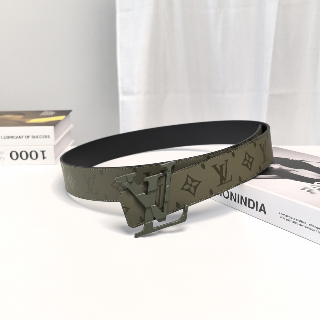 Louis Vuitton Basic Belt Cow Leather L