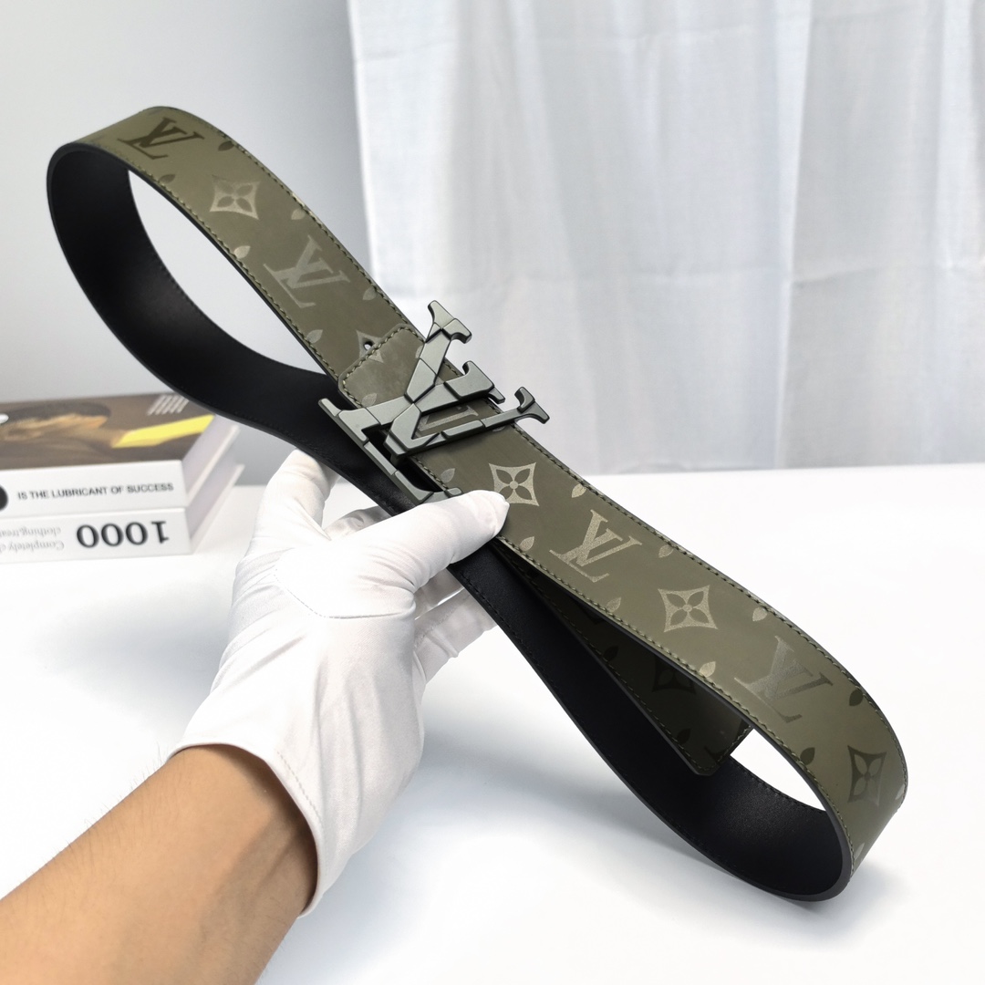 Louis Vuitton Basic Belt Cow Leather L