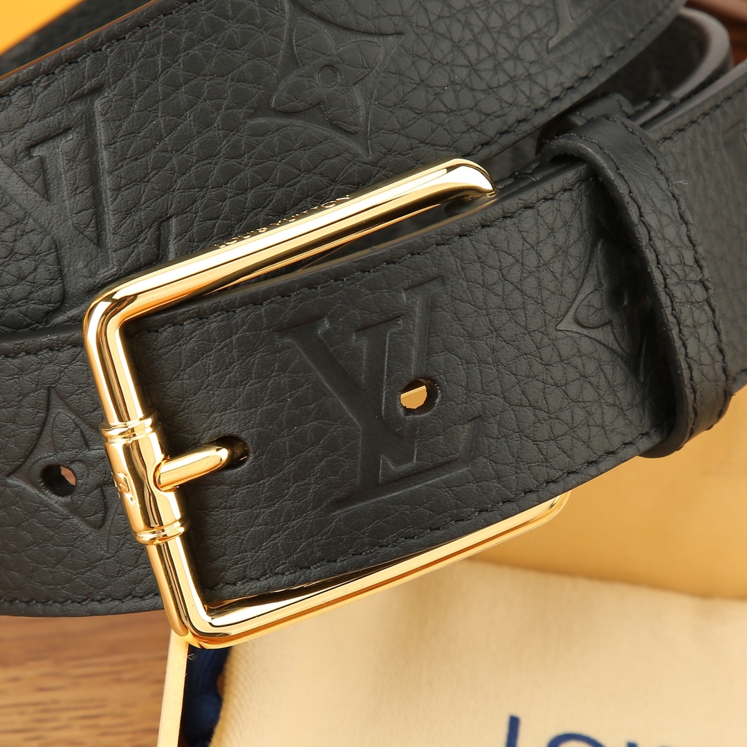 Basic Belt Cow Leather Black