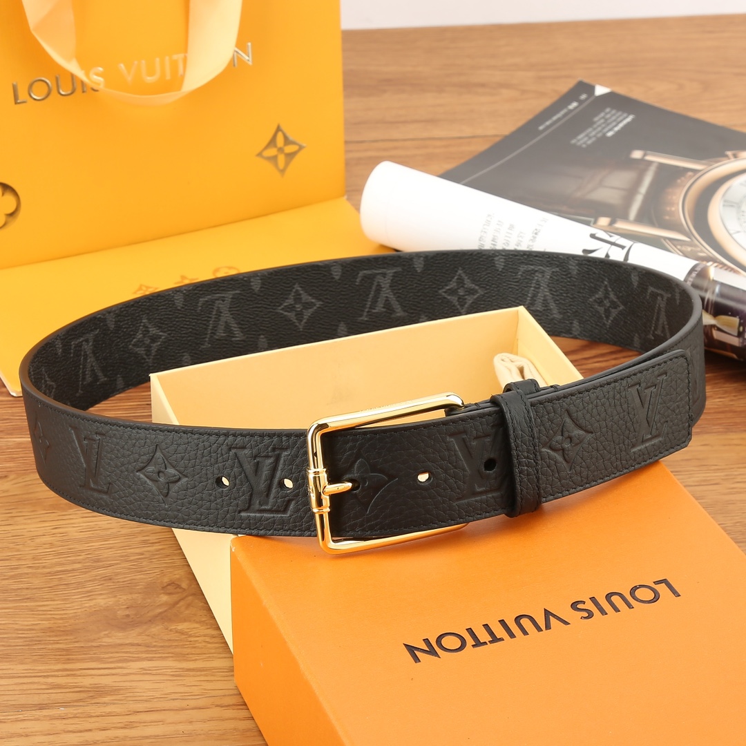 Basic Belt Cow Leather Black