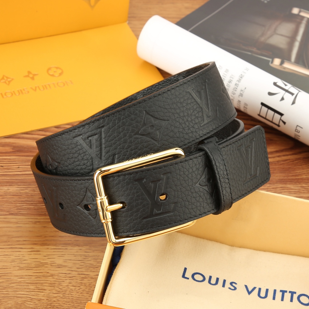 Basic Belt Cow Leather Black