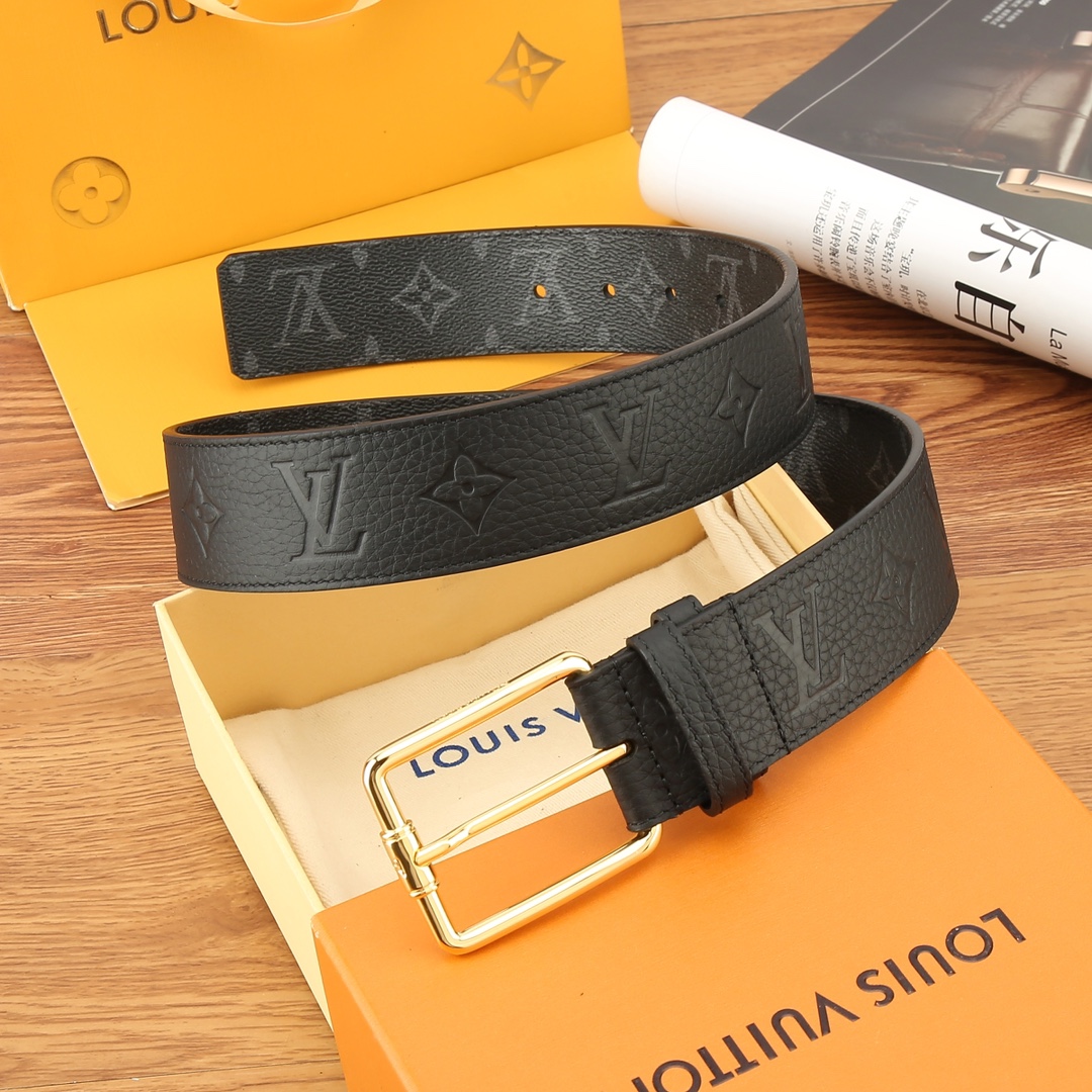 Basic Belt Cow Leather Black