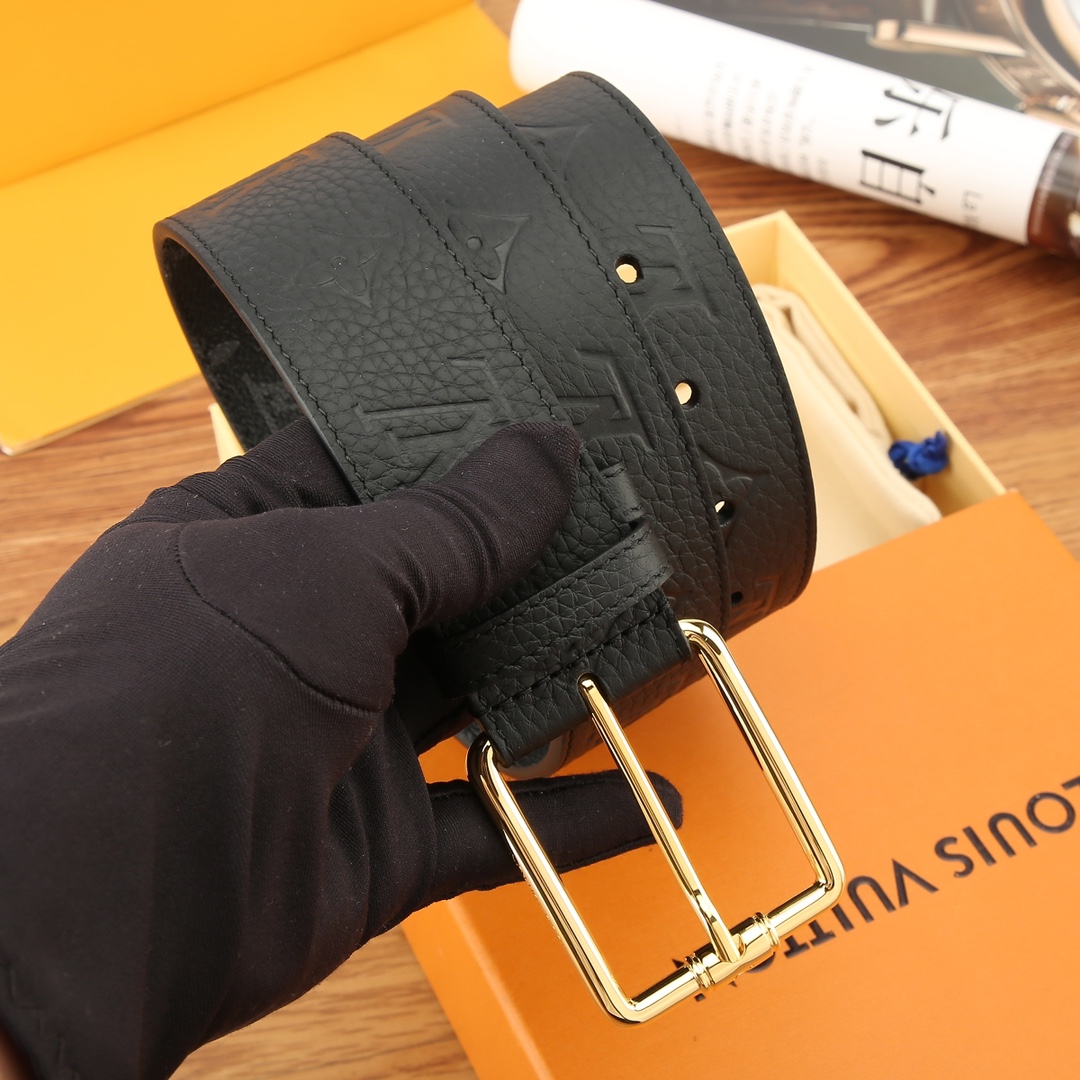 Basic Belt Cow Leather Black