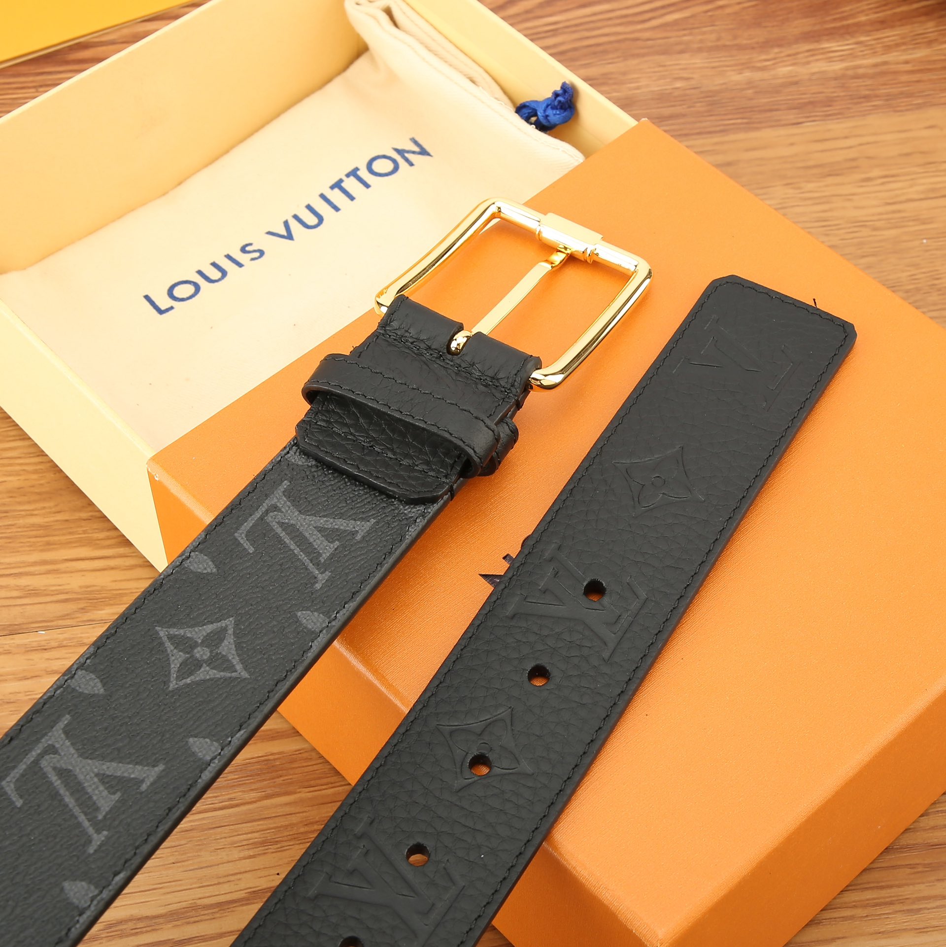 Basic Belt Cow Leather Black
