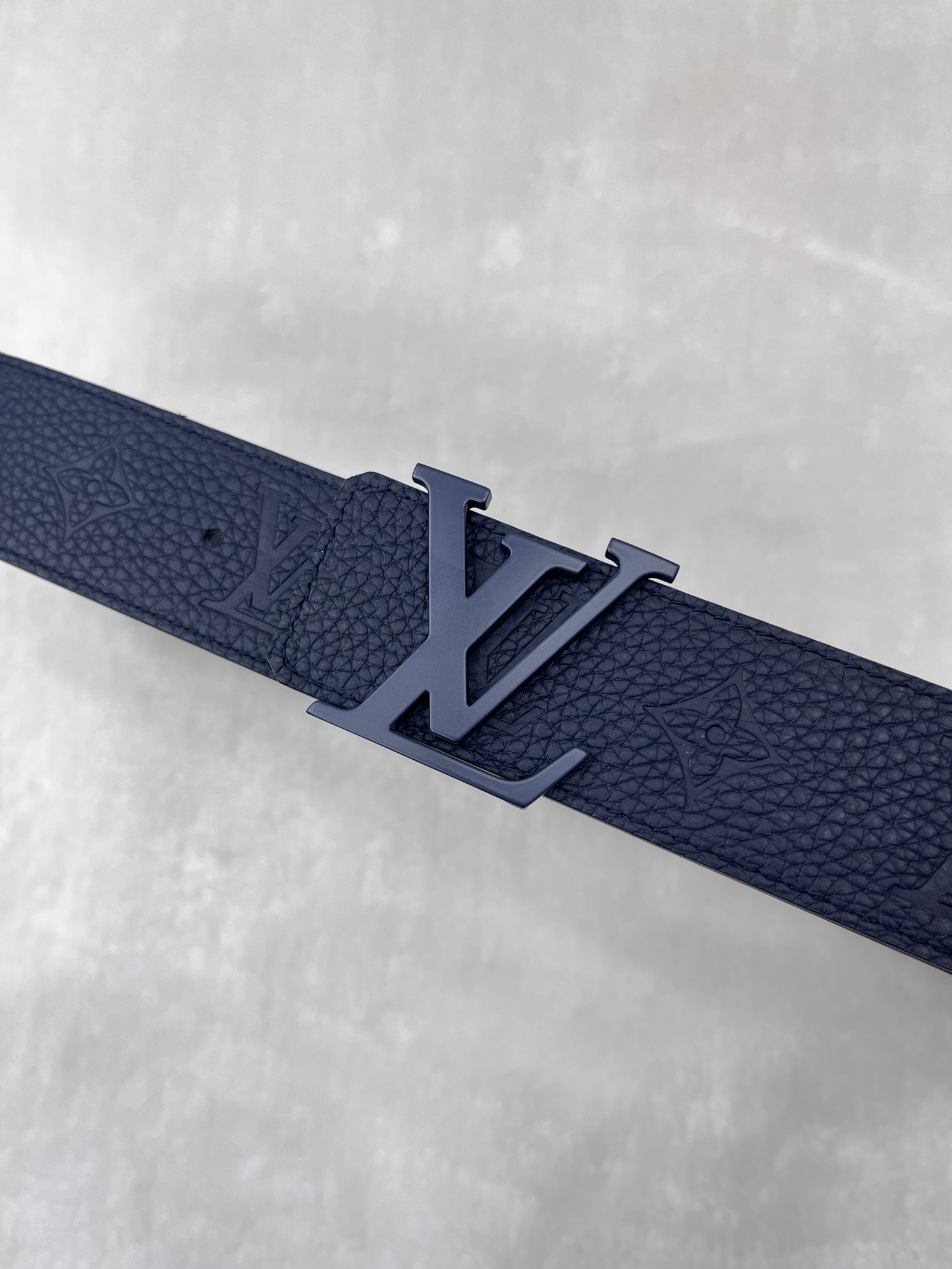 Basic Belt Cow Leather Blue