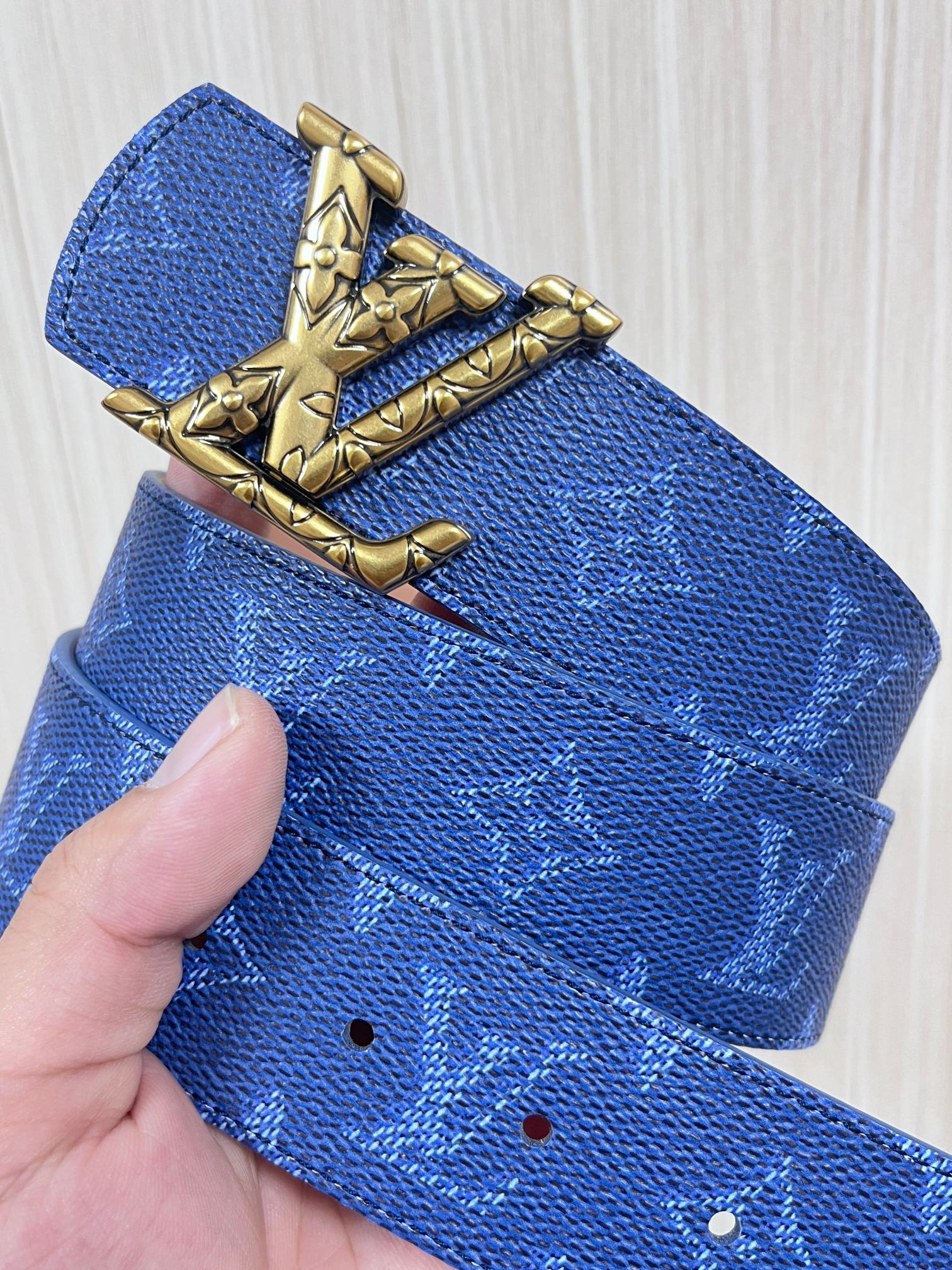 Louis Vuitton Male Basic Belt Canvas S-m-l