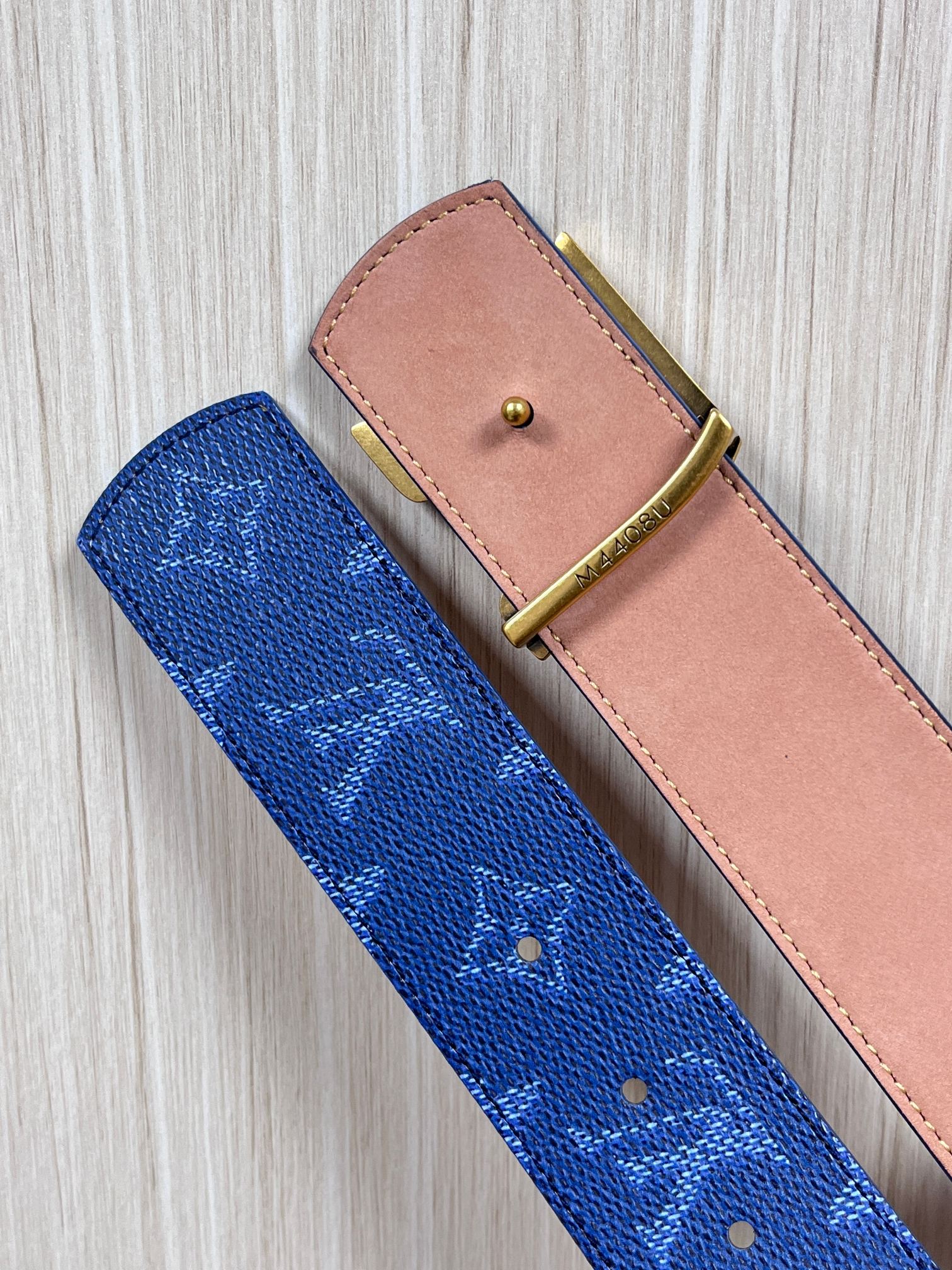 Louis Vuitton Male Basic Belt Canvas S-m-l