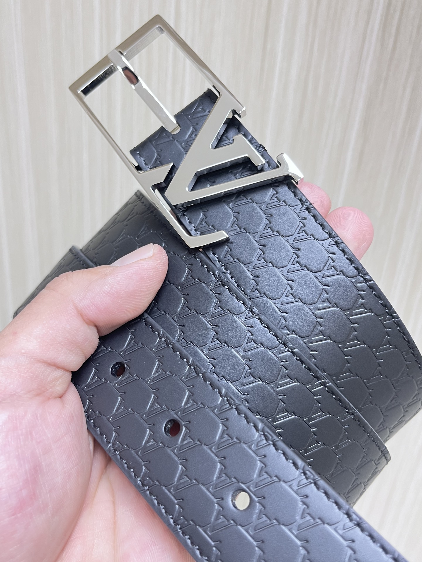 Louis Vuitton Pin Buckle Belt M-l