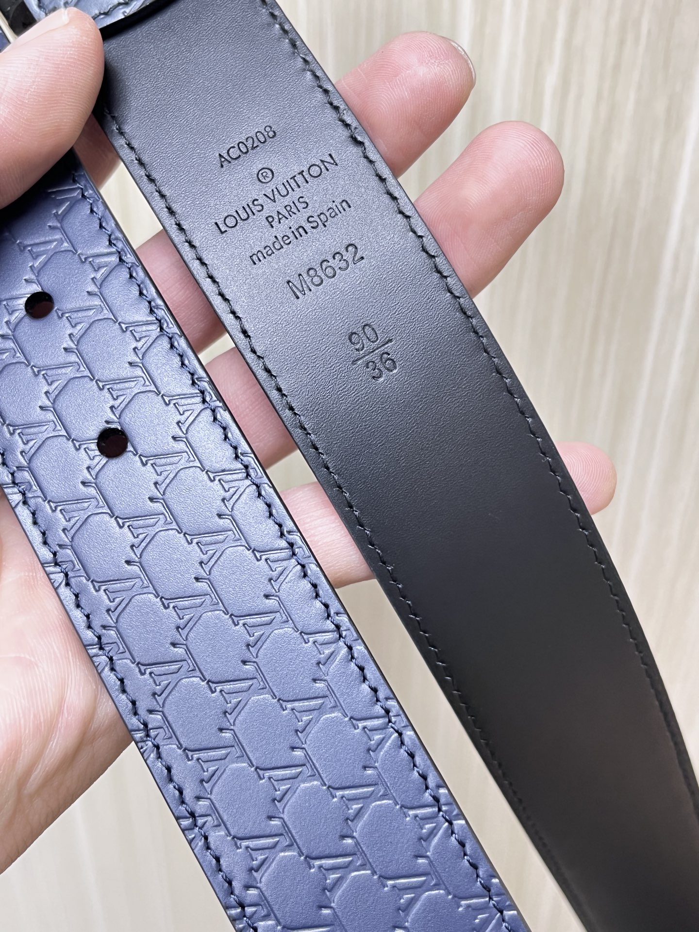 Louis Vuitton Pin Buckle Belt M
