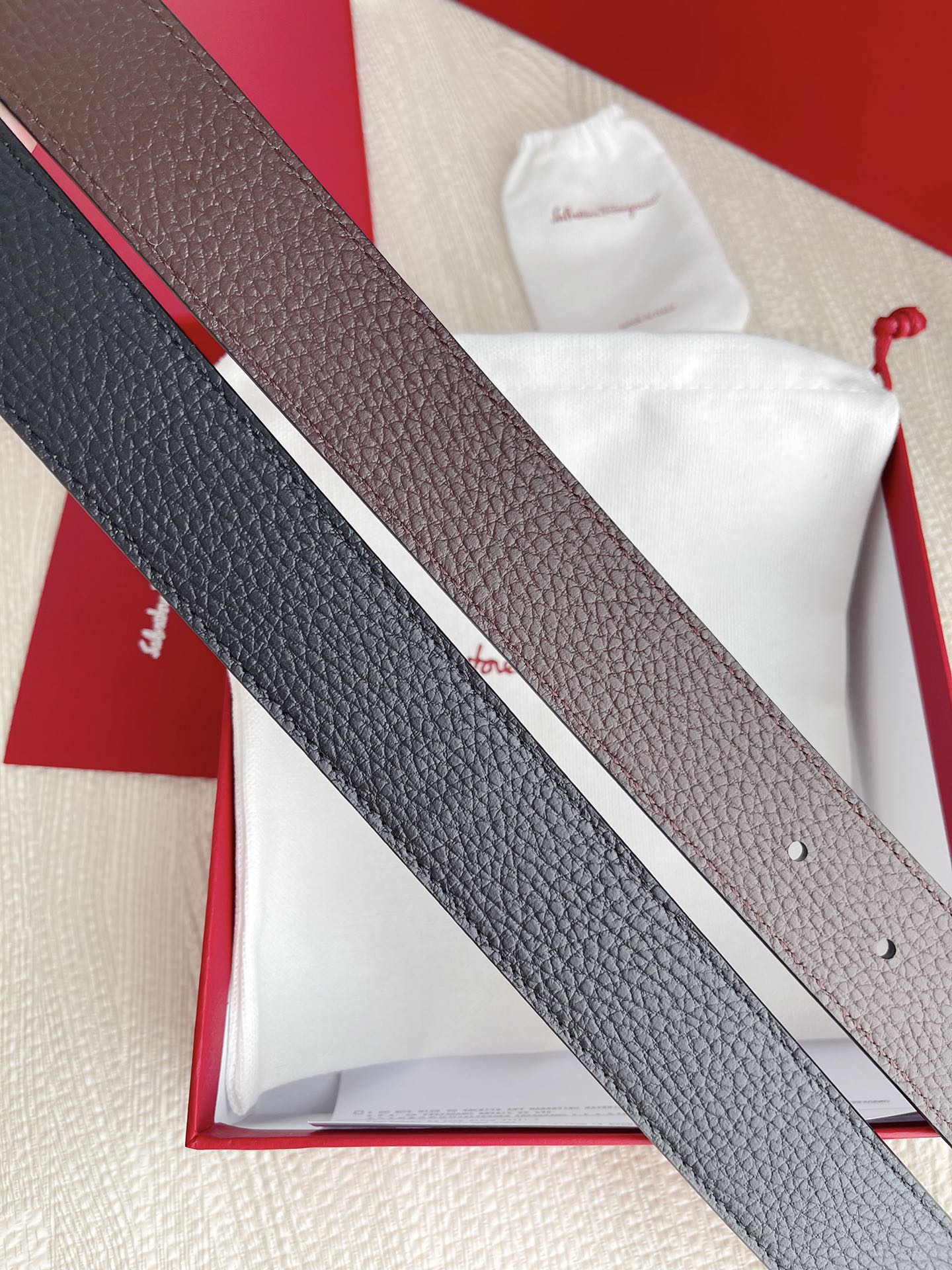 Salvatore Ferragamo Basic Belt Cow Leather