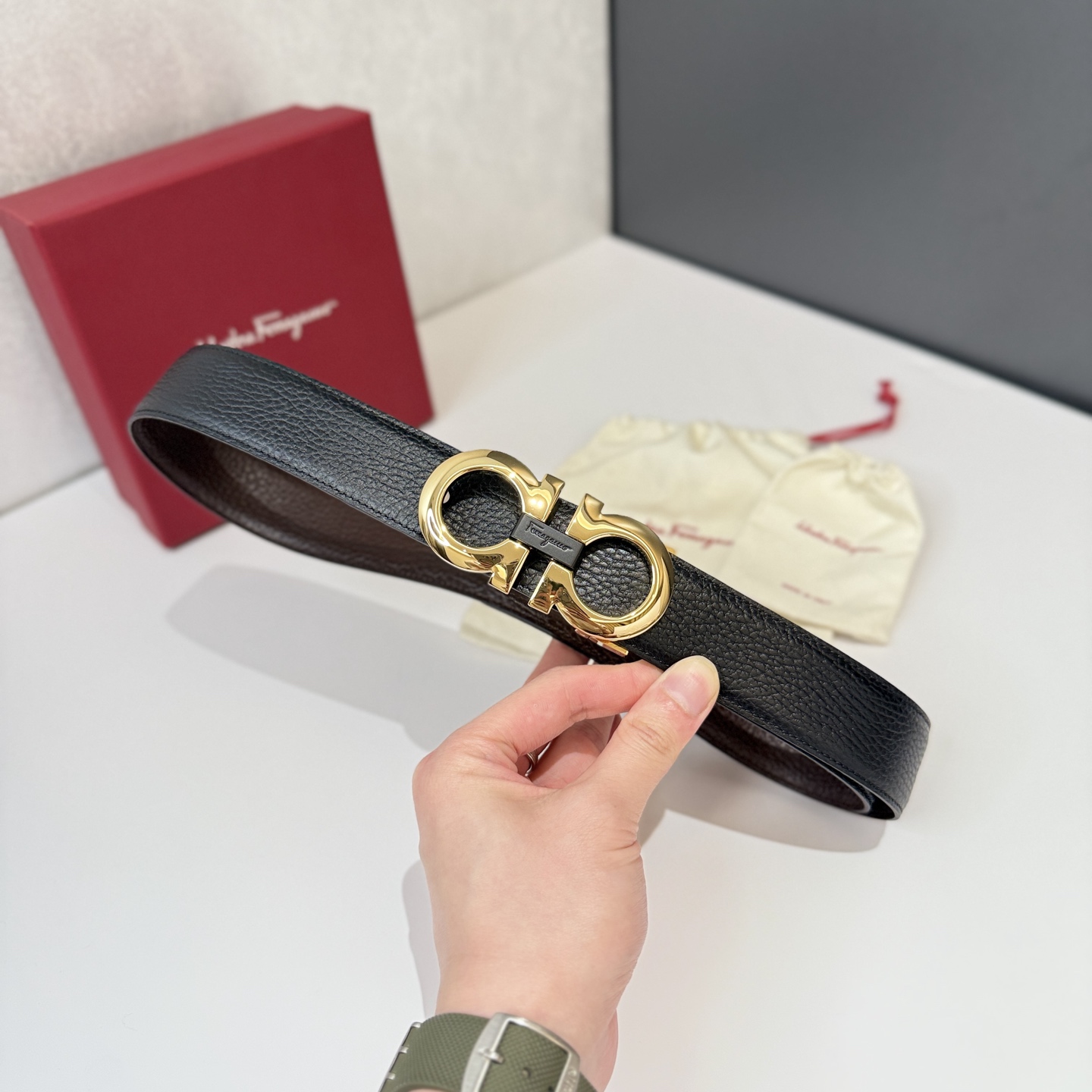 Salvatore Ferragamo Basic Belt S-m-l