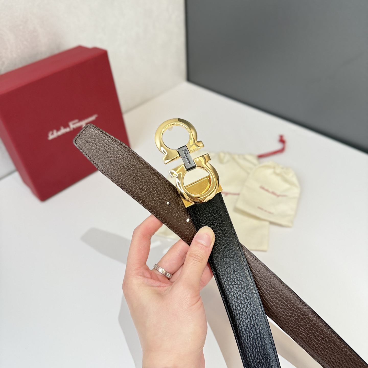 Salvatore Ferragamo Basic Belt S-m-l