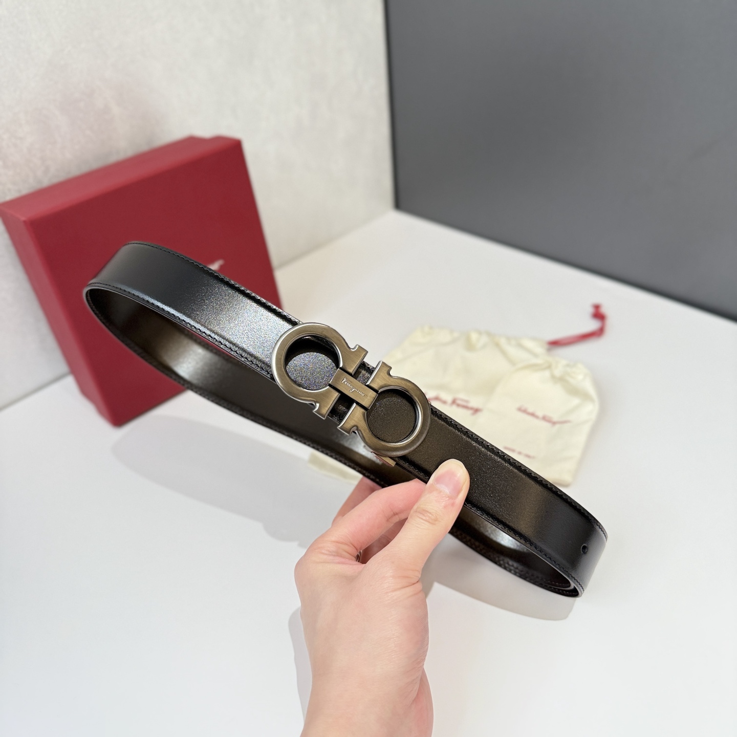 Salvatore Ferragamo Basic Belt 13514-s-m-l