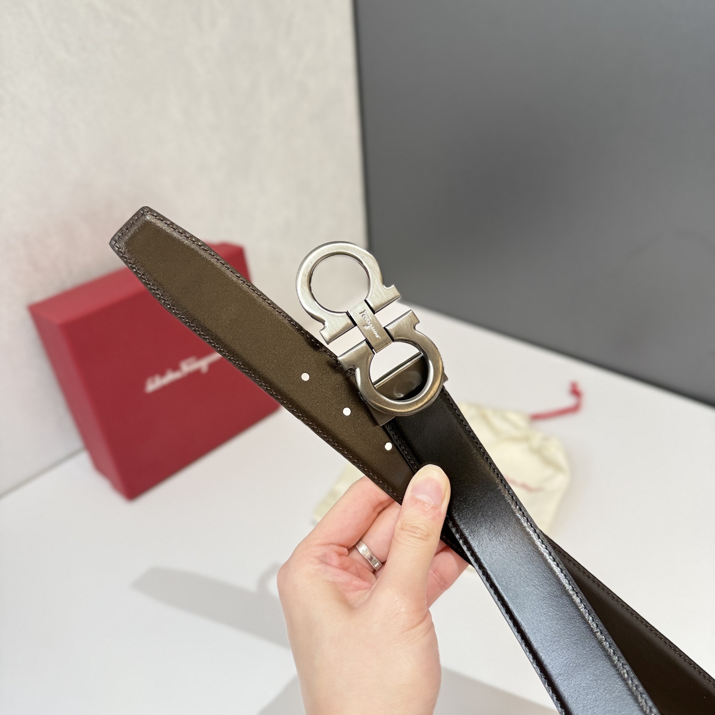 Salvatore Ferragamo Basic Belt 13514-s-m-l