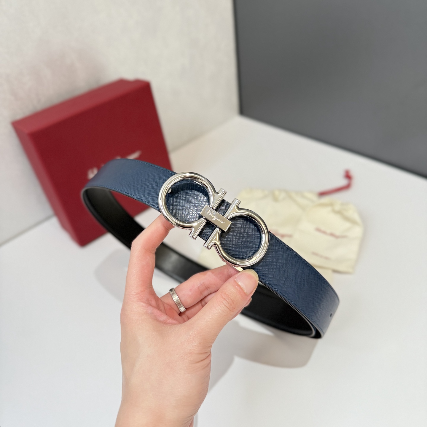 Salvatore Ferragamo Basic Belt 13514-s-m-l