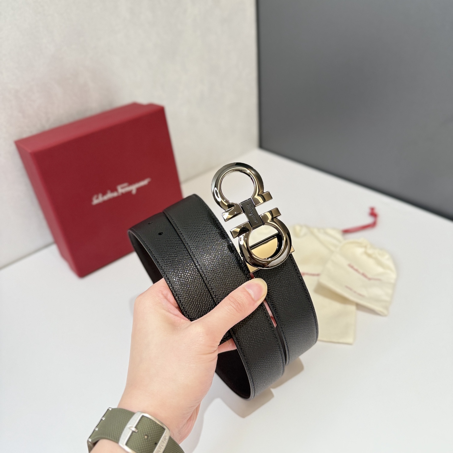 Salvatore Ferragamo Basic Belt S-m-l