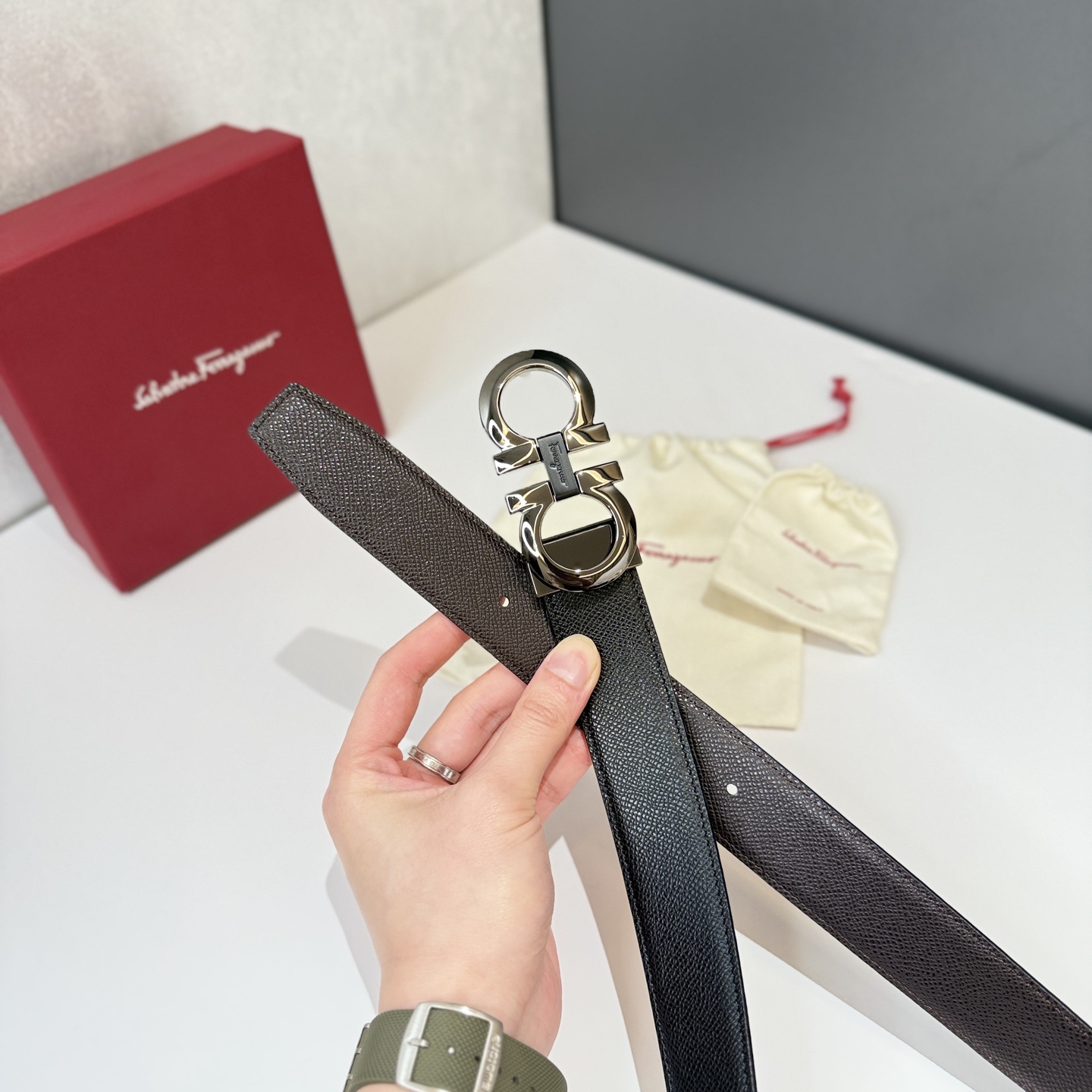 Salvatore Ferragamo Basic Belt S-m-l