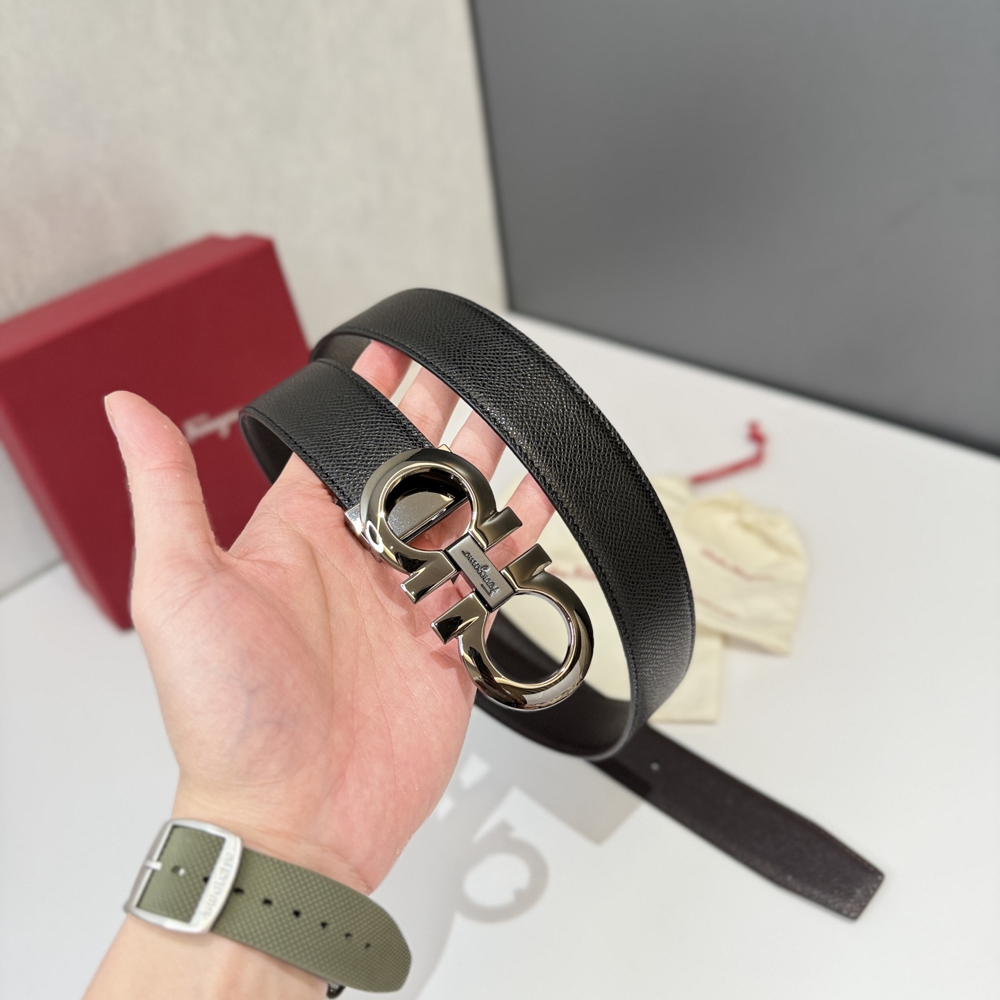 Salvatore Ferragamo Basic Belt S-m-l