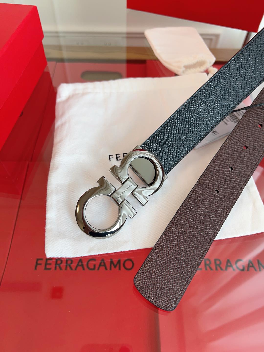 Salvatore Ferragamo Basic Belt 13514-m