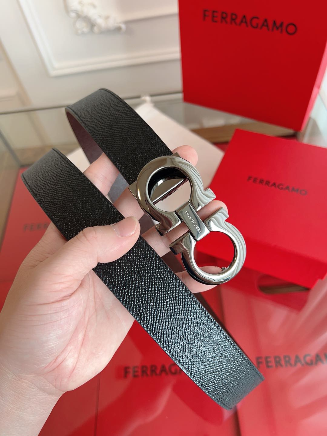 Salvatore Ferragamo Basic Belt 13514-m