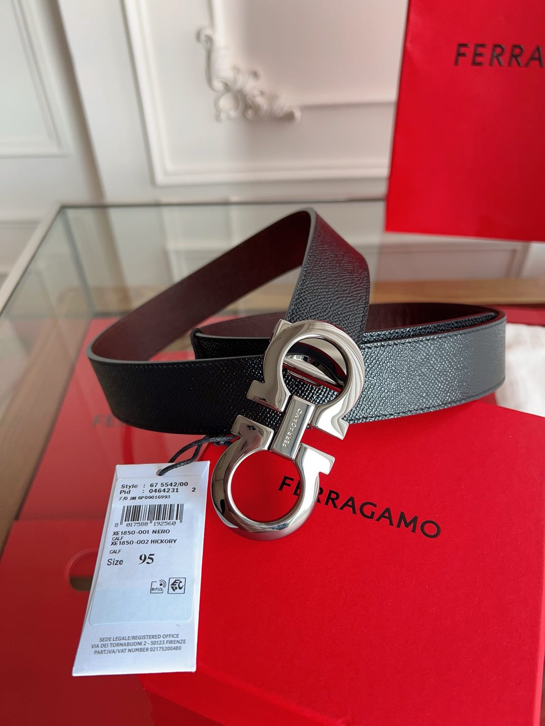 Salvatore Ferragamo Basic Belt 13514-m