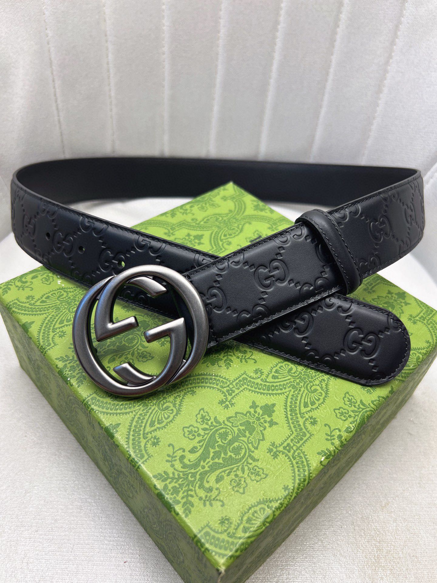 Gucci Leather Belt Top Grain Leather 13514