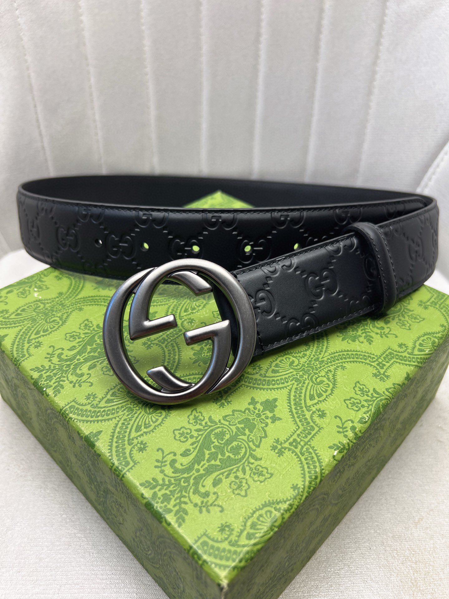 Gucci Leather Belt Top Grain Leather 13514