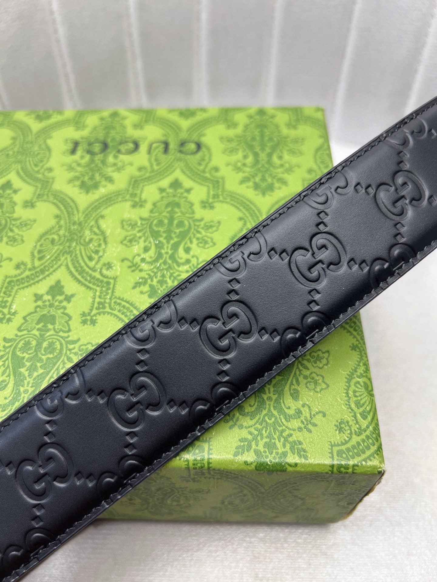 Gucci Leather Belt Top Grain Leather 13514