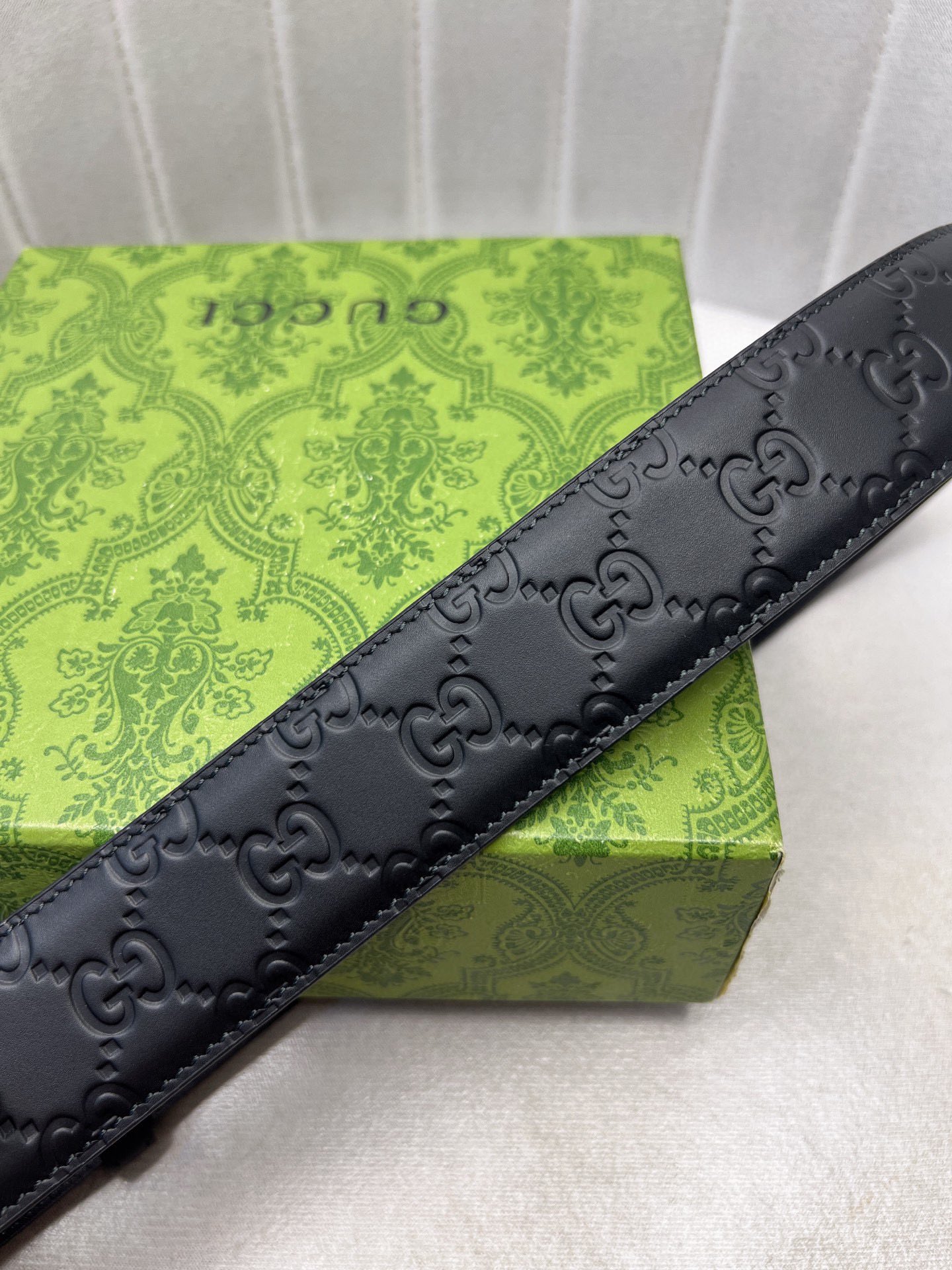 Gucci Leather Belt Top Grain Leather 13514