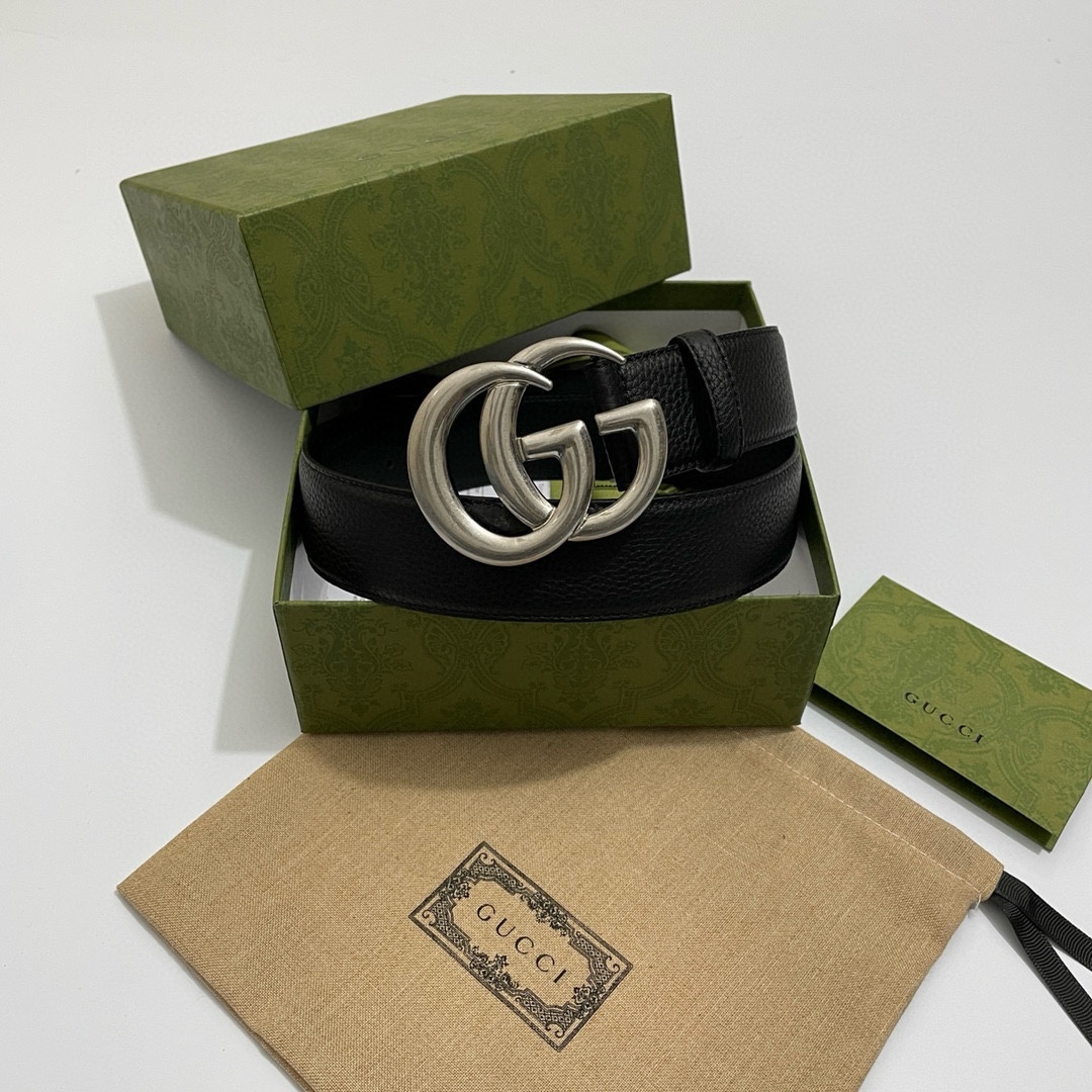 Gucci Male Basic Belt Cow Leather 13514-m
