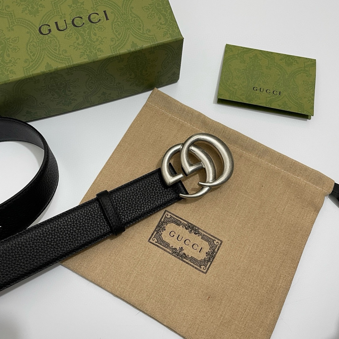 Gucci Male Basic Belt Cow Leather 13514-m