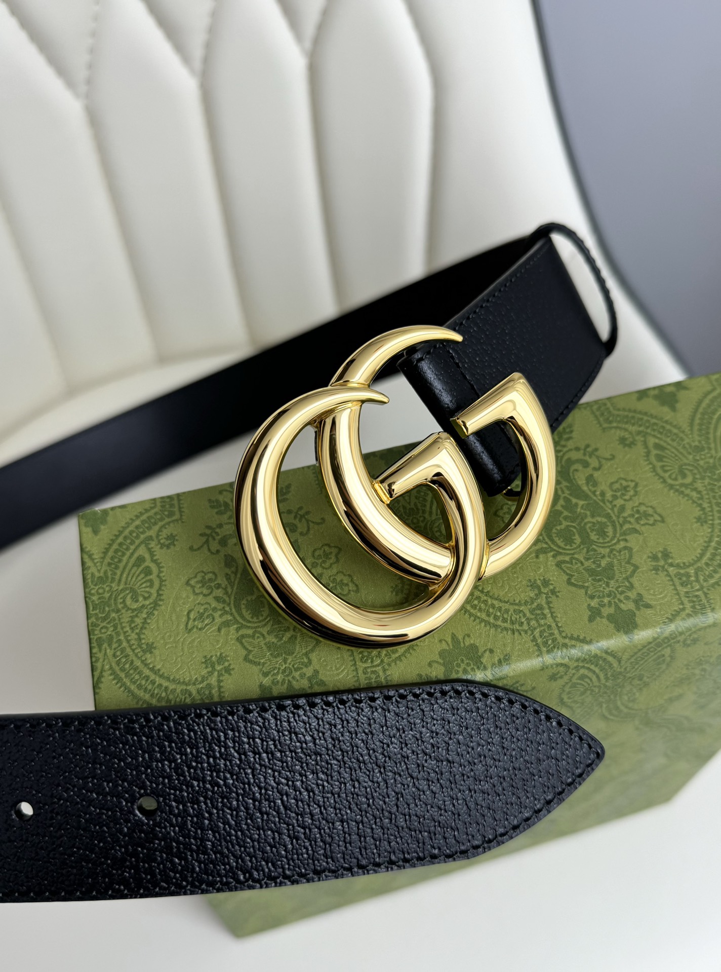 Gucci Male Basic Belt Cow Leather M