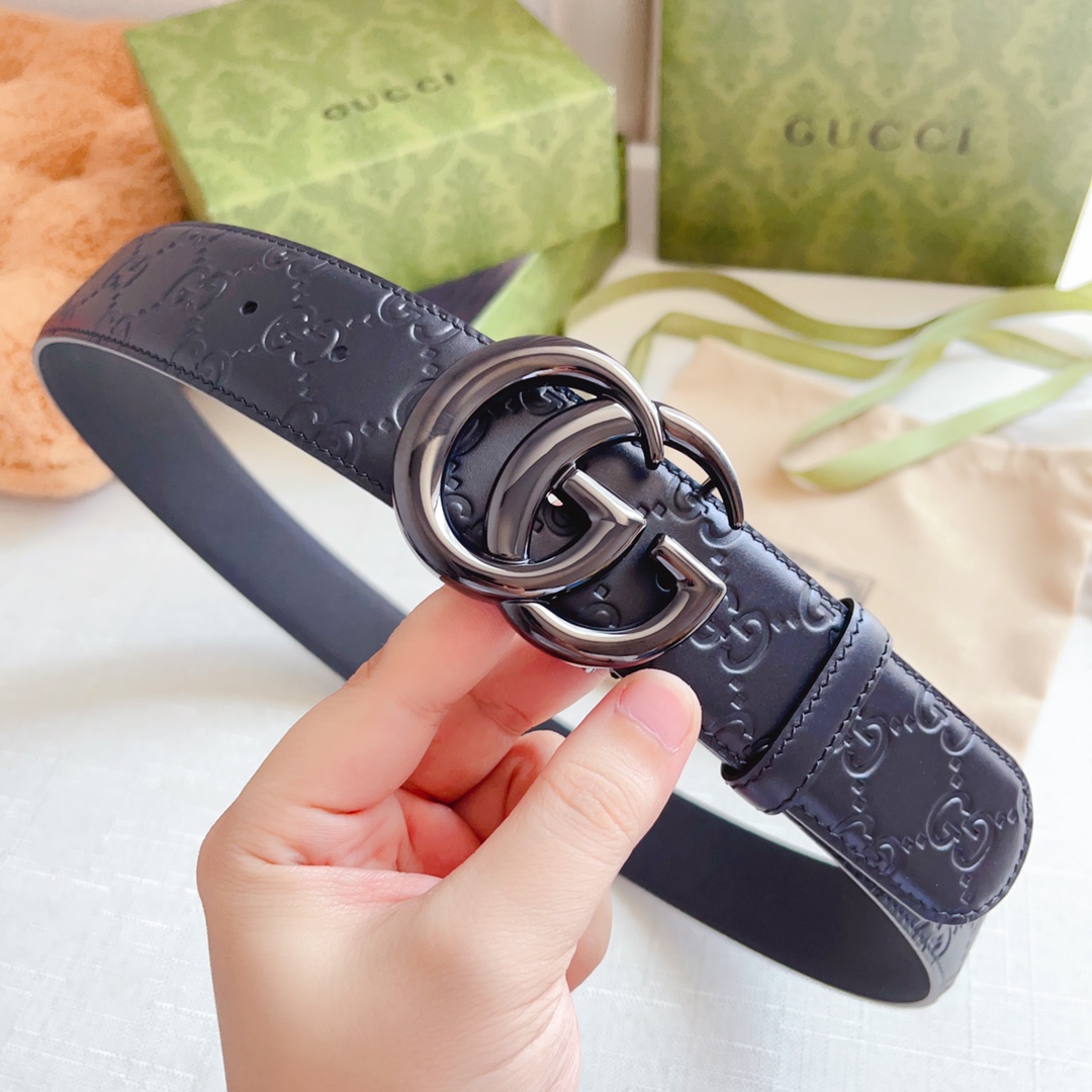 Gucci Male Basic Belt Cow Leather 13514-m