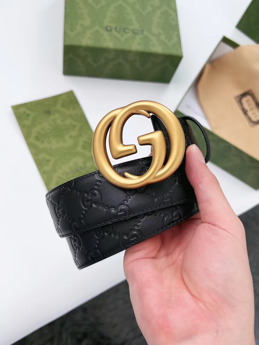 Gucci Male Basic Belt 13514