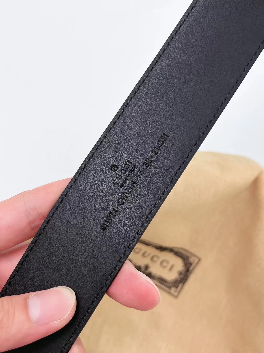 Gucci Male Basic Belt 13514