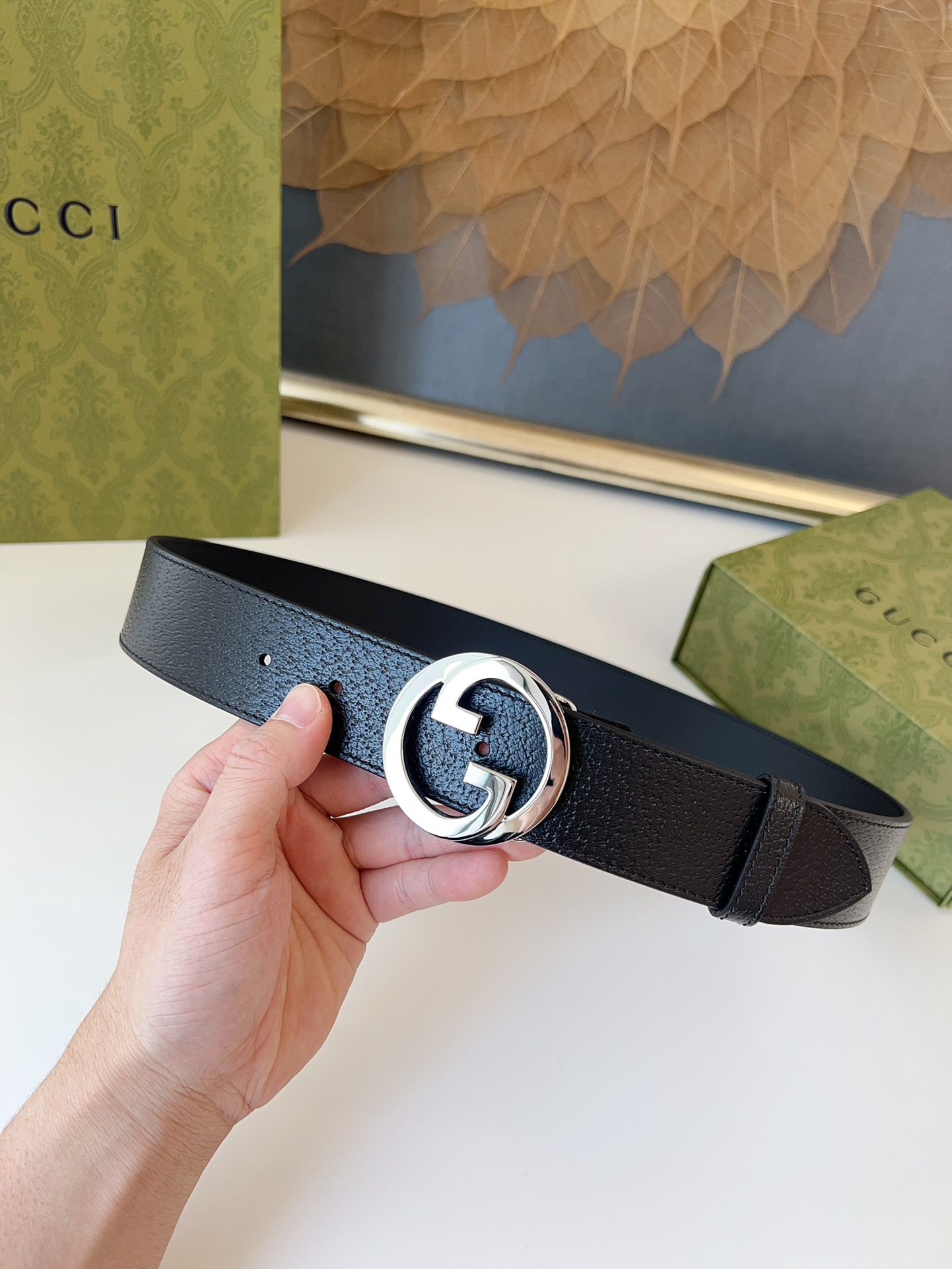 Gucci Male Basic Belt M