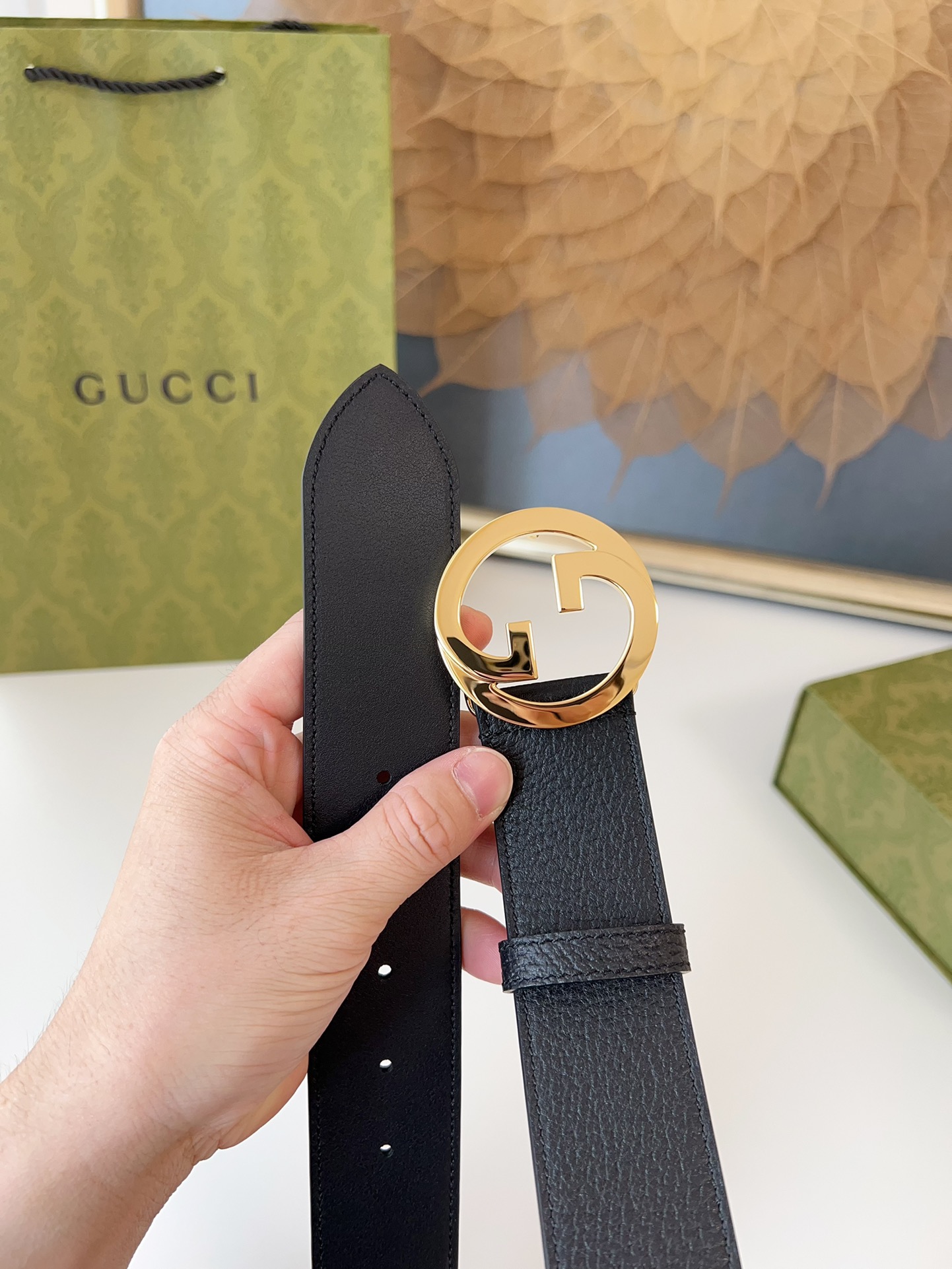 Gucci Male Basic Belt M