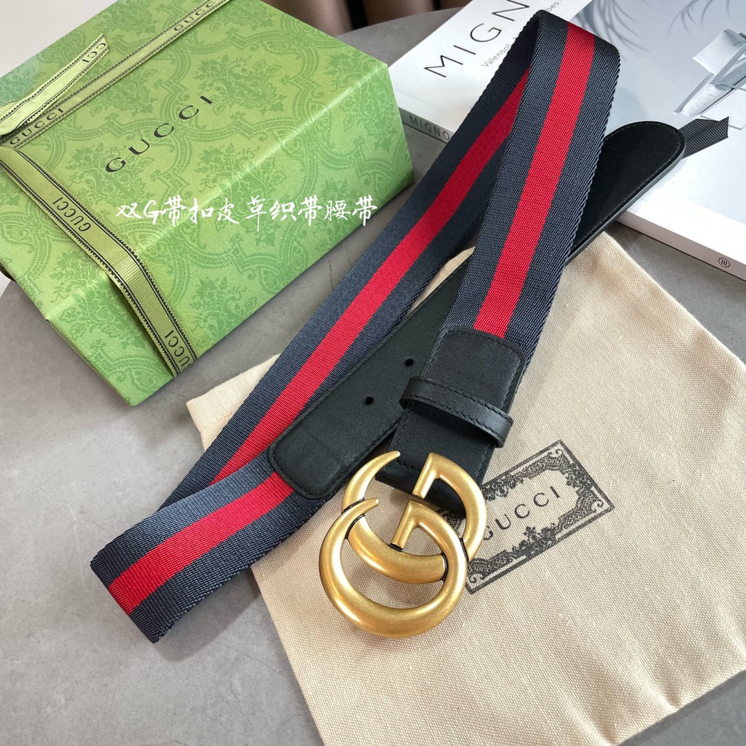 Gucci Basic Belt Cow Leather M