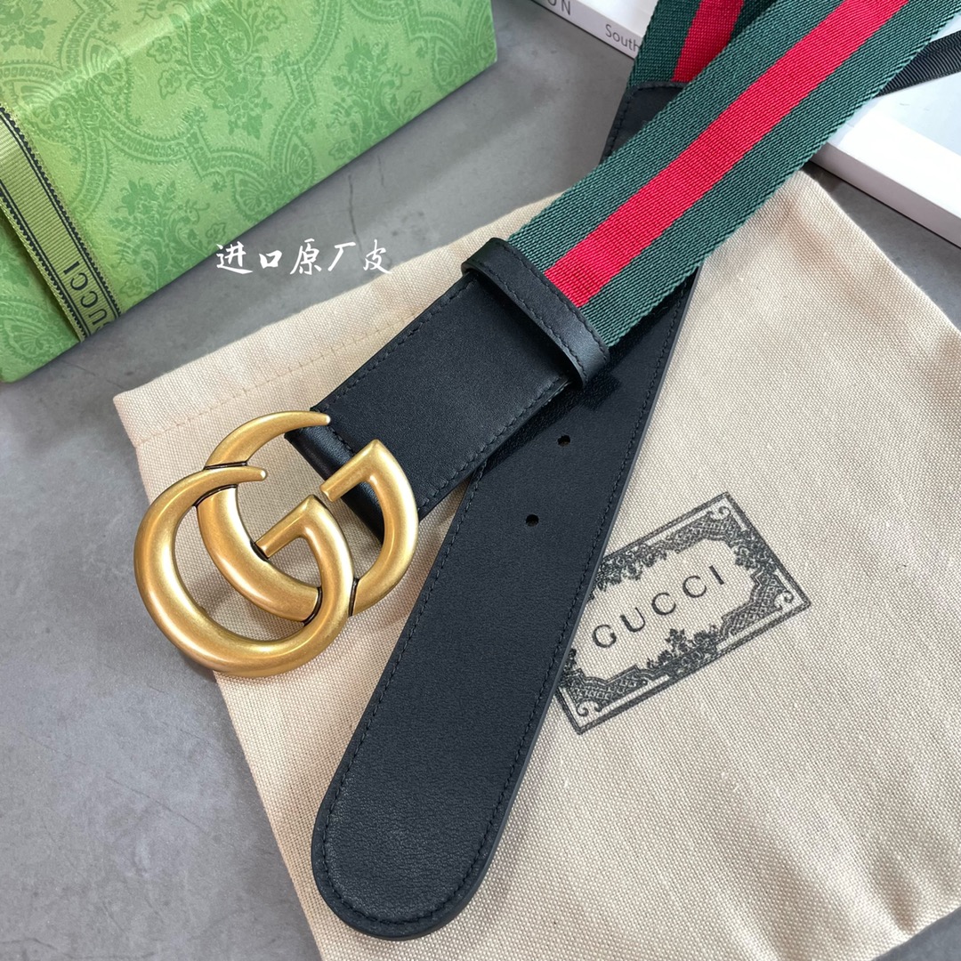 Gucci Basic Belt Cow Leather M