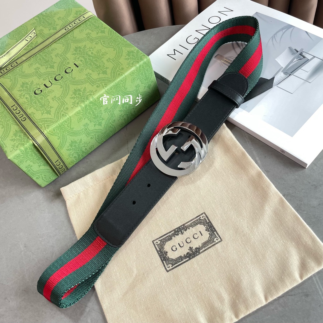 Gucci Basic Belt Cow Leather M