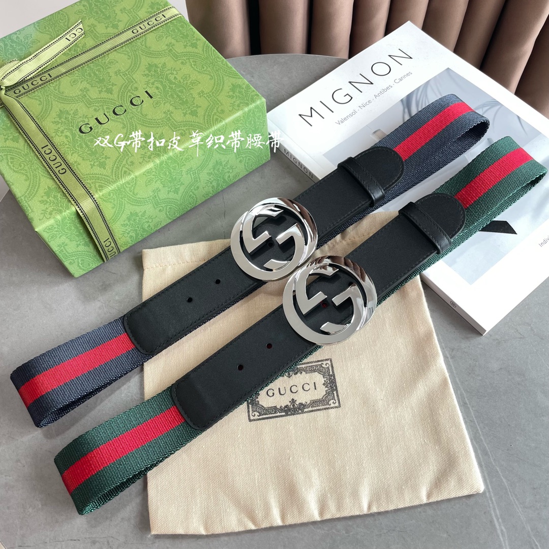 Gucci Basic Belt Cow Leather M