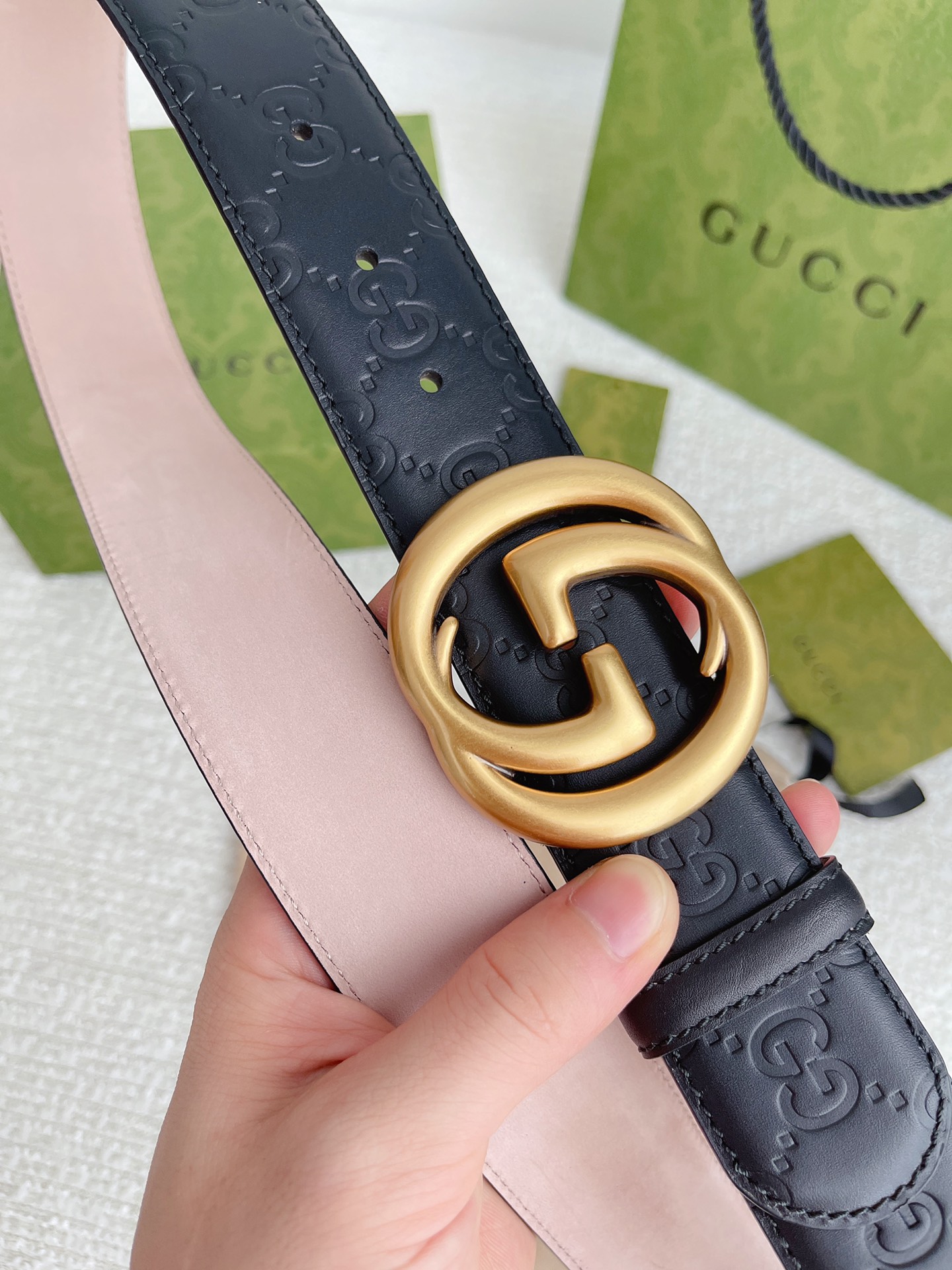 Gucci Male Basic Belt Cow Leather M