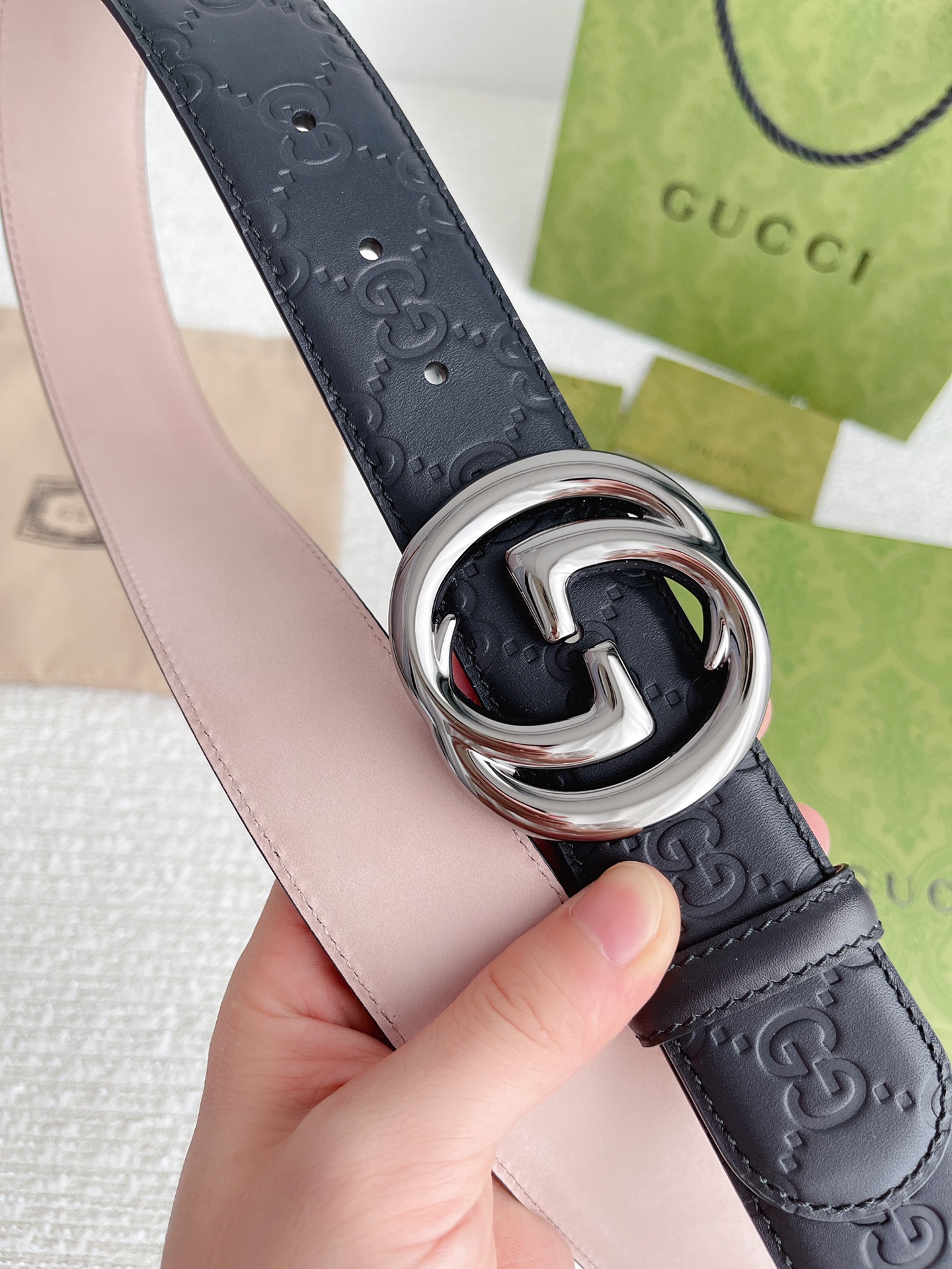 Gucci Male Basic Belt Cow Leather M