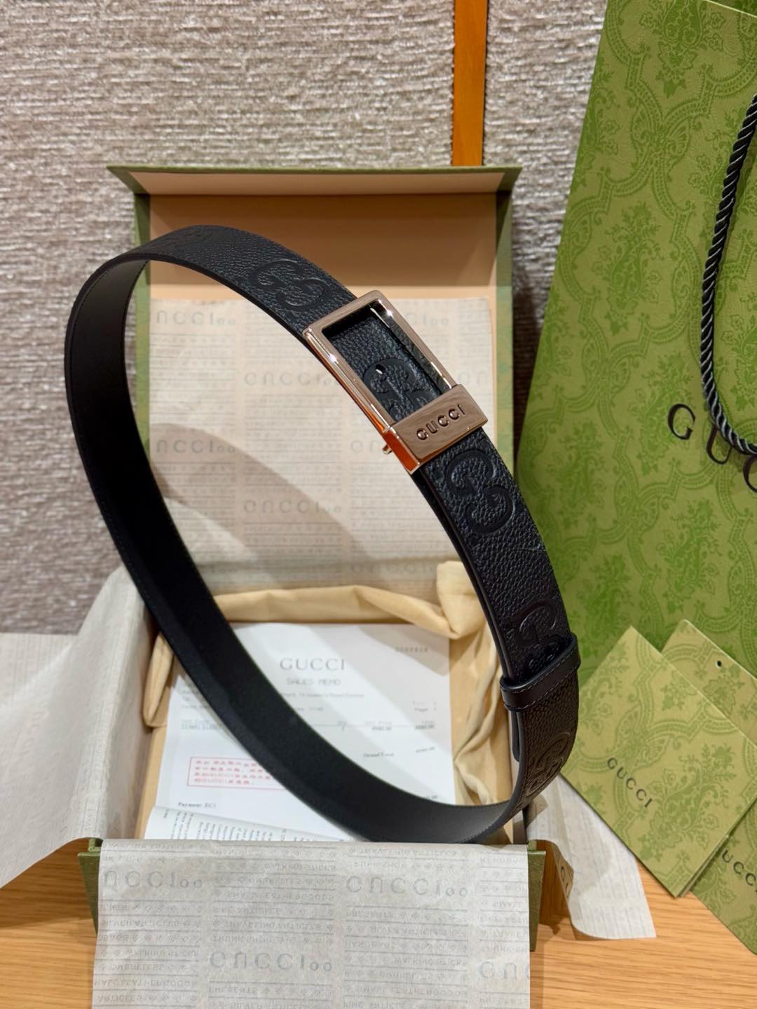 Gucci Basic Belt Cow Leather